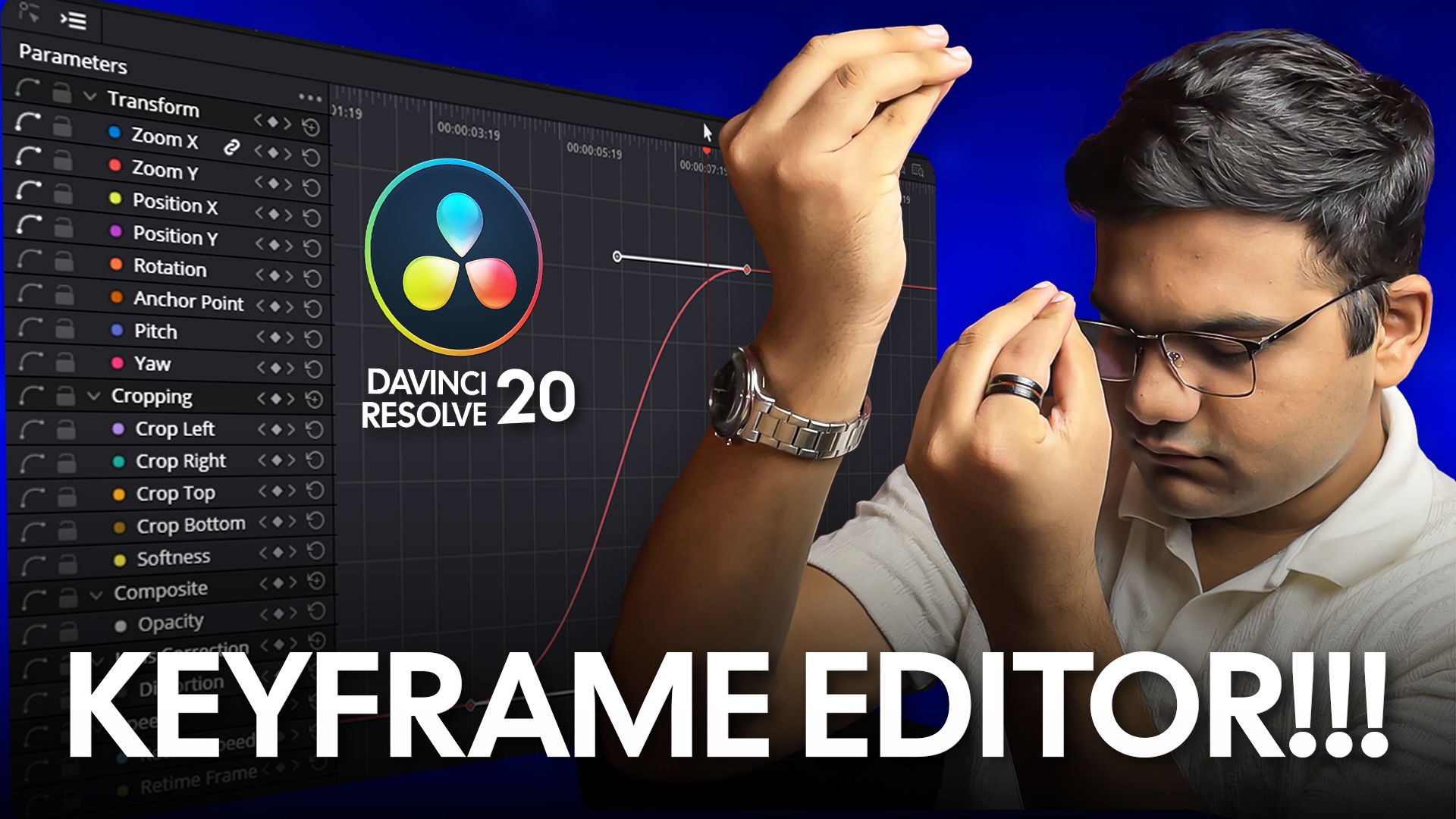 Game-Changing Keyframe Editor in DaVinci Resolve 20 | Complete Walkthrough