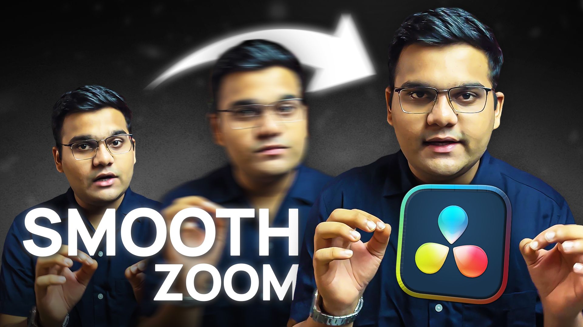 Smooth Motion Blur Zoom Effect in DaVinci Resolve | Beginner-Friendly