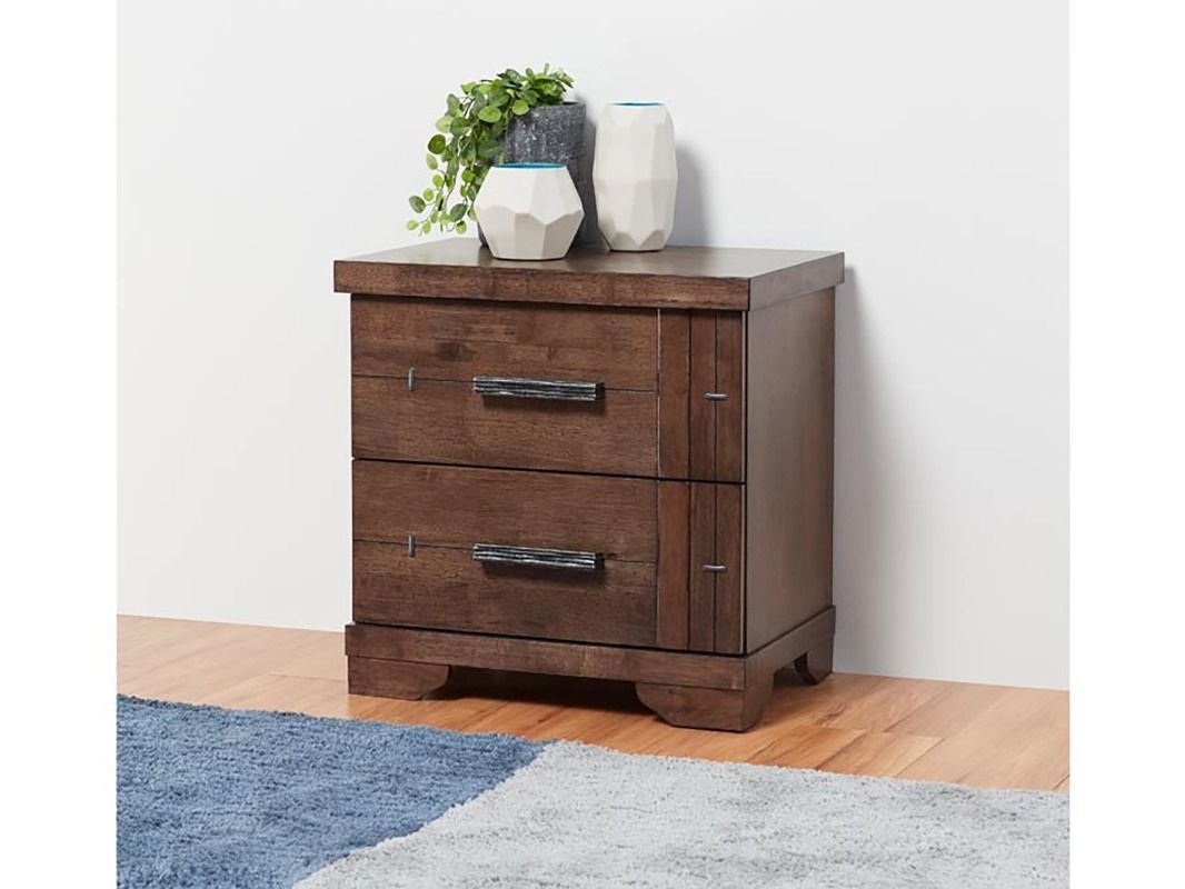 Thorndon timber bedside table.
