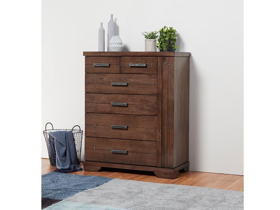 Thorndon timber tallboy.