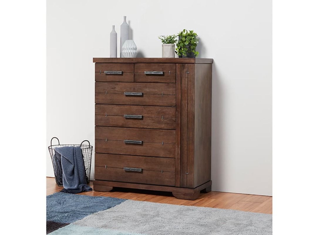 Thorndon timber tallboy.