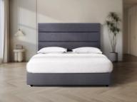Kingsland headboard in Graphite Grey, styled bedroom.