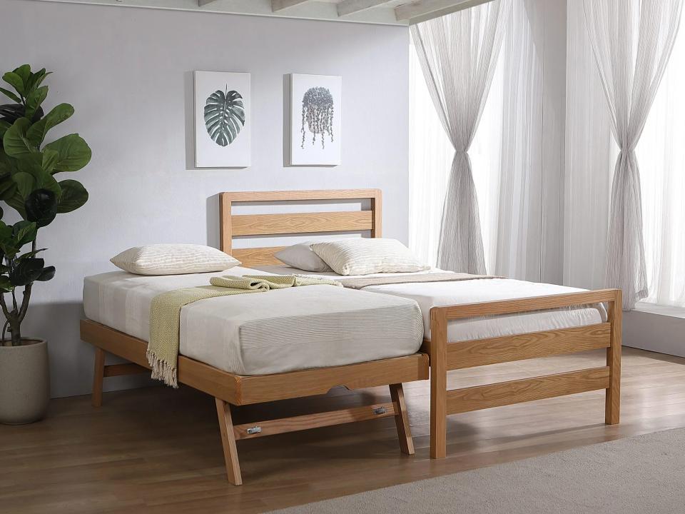 Havelock guest bed with trundler in a styled room.