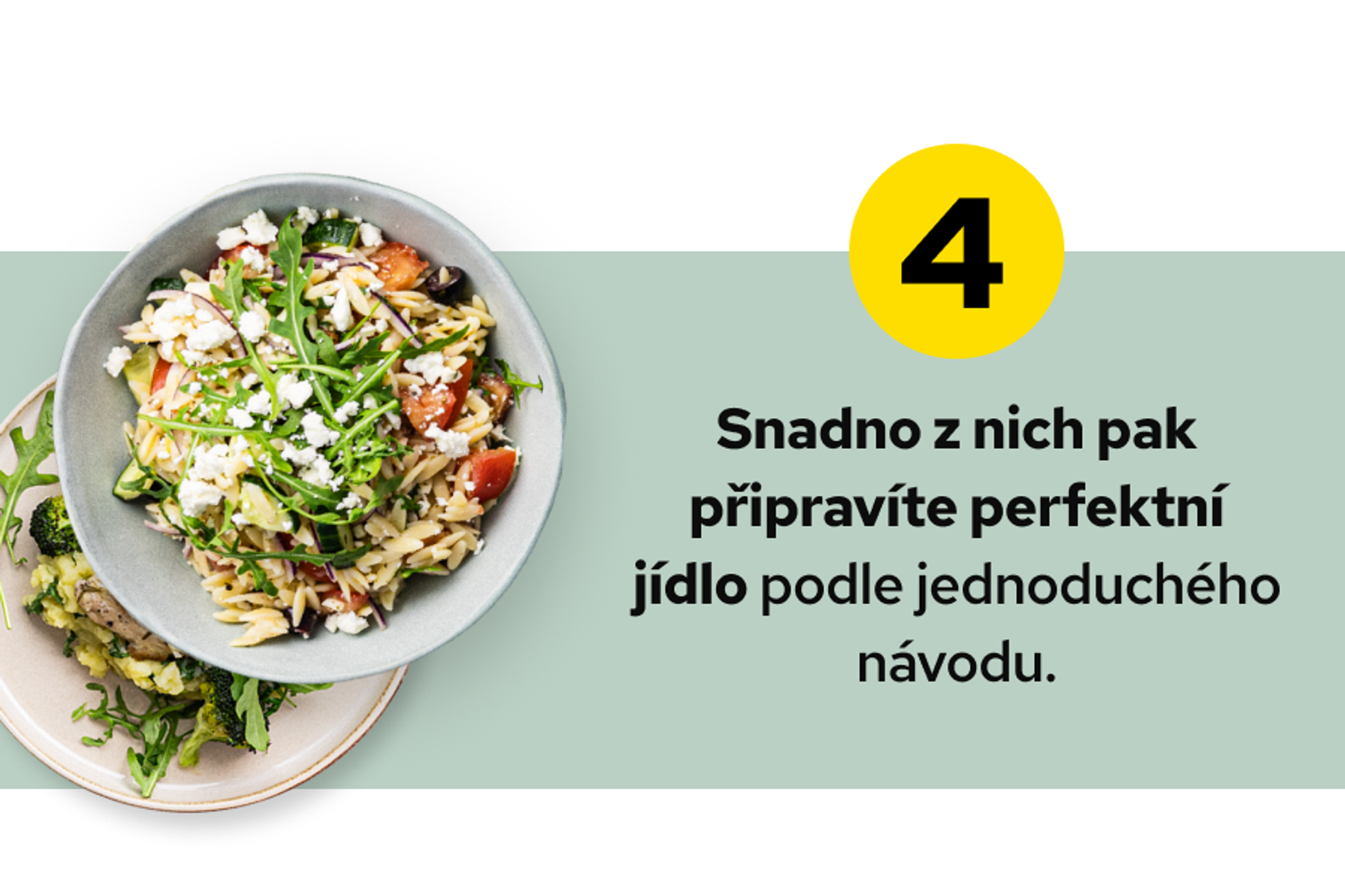 Different recipes to choose from