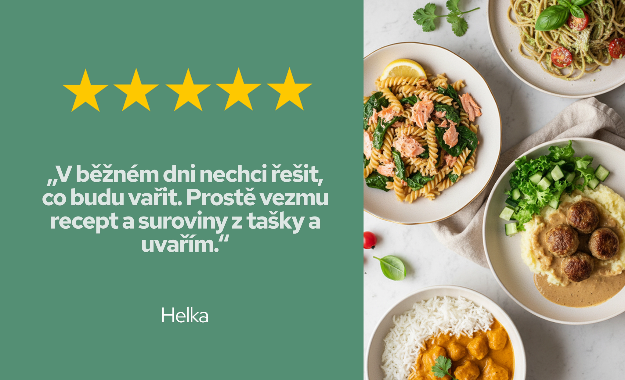 Vaše zkušební box -30%, 2. Týden -20%, 3. týden -10%, 4. týden -10%, 5. týden -5%