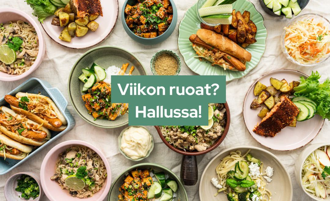 Ruokaboksin valmiita annoksia: helppoa ja monipuolista arkiruokaa kotiovelle