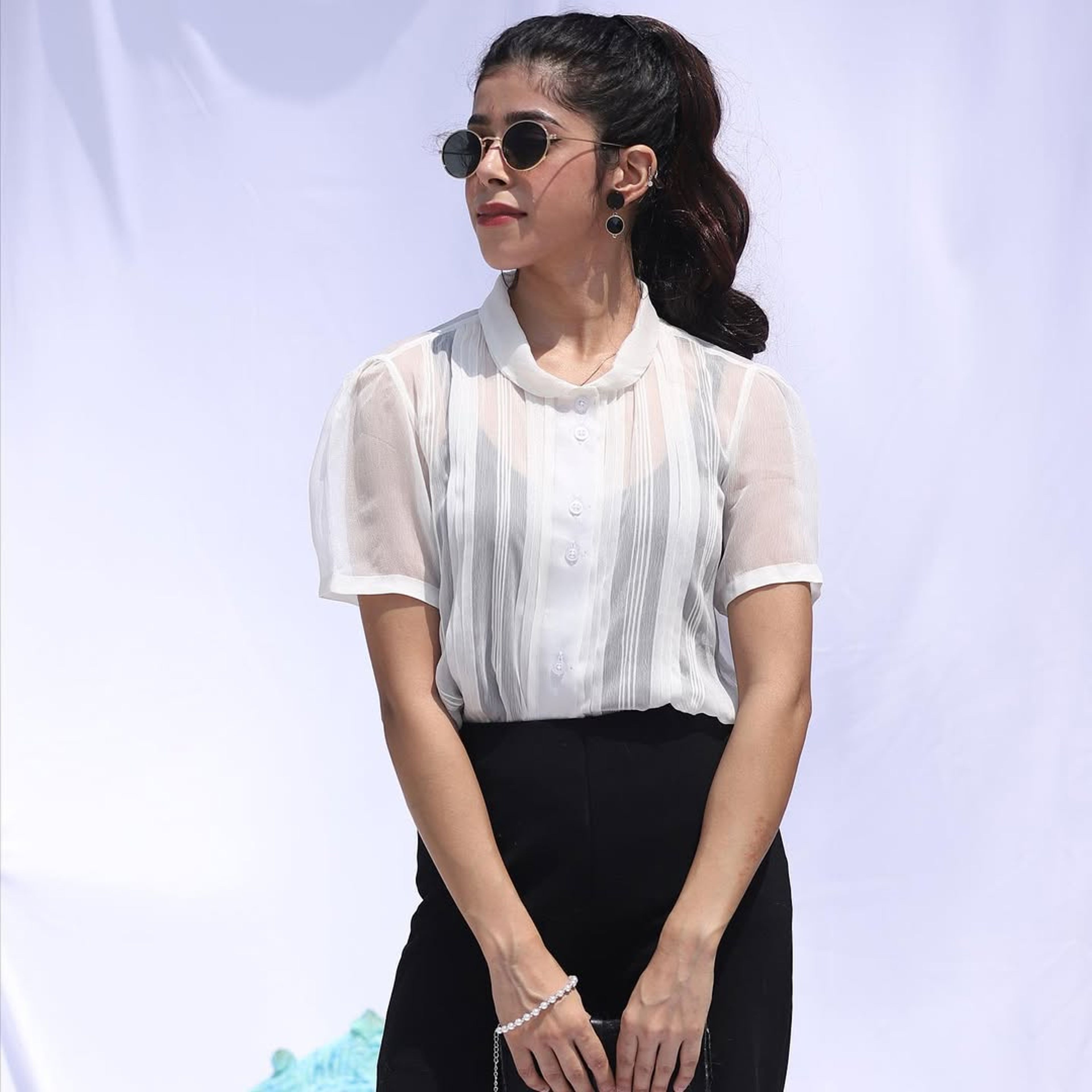 Pleated Shirt