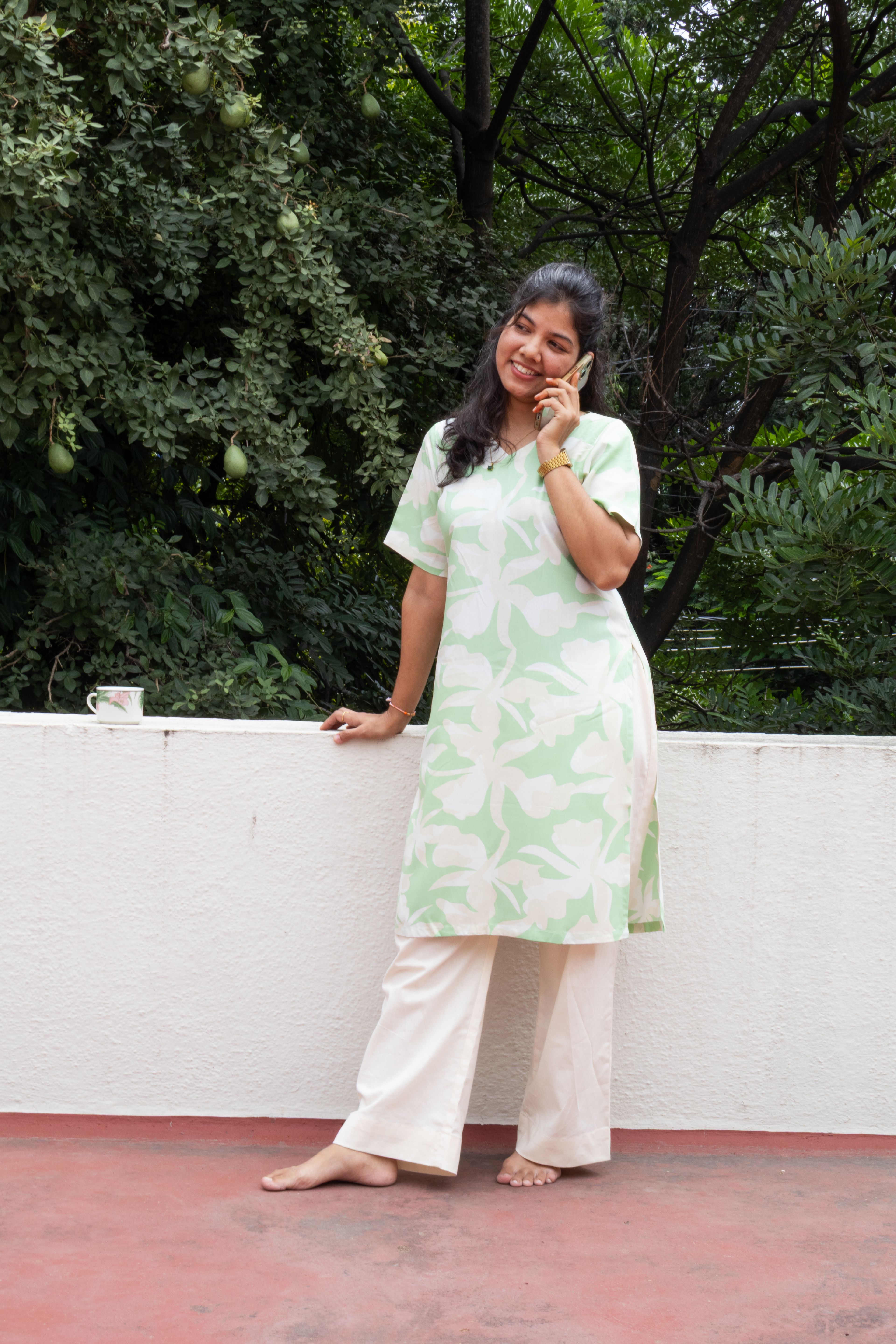 Pastel Palm Co-ord