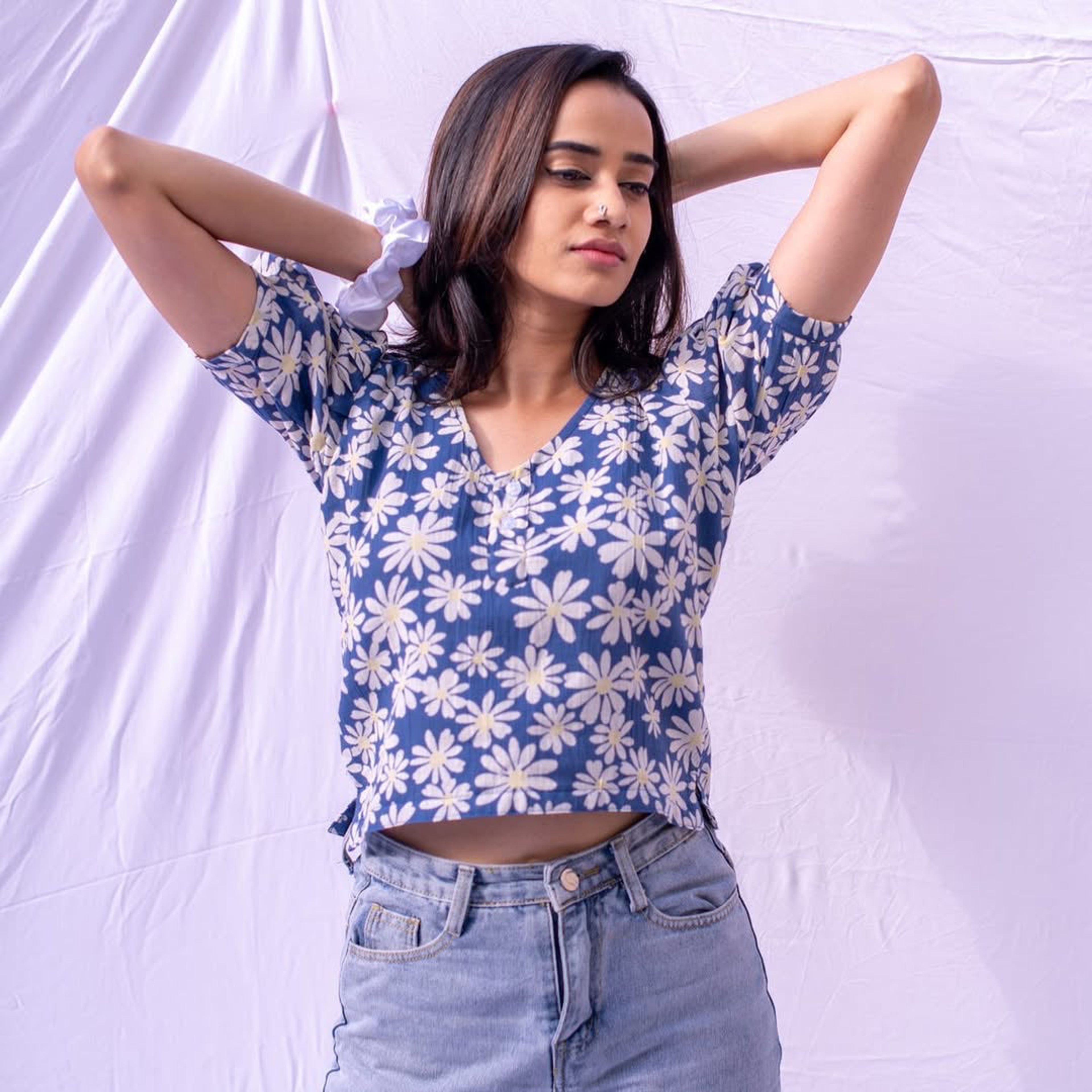 Floral Crop top