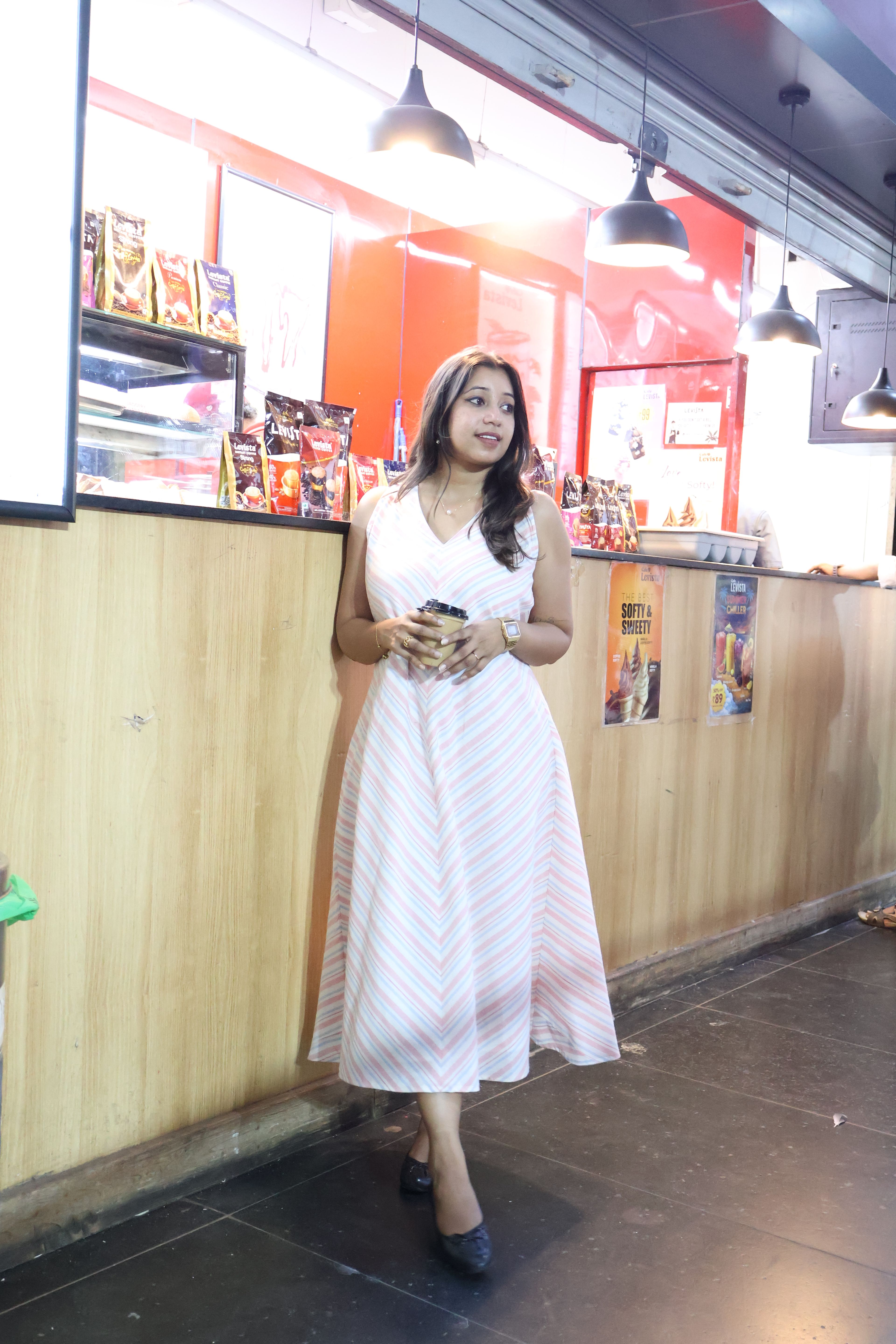 Candy Stripe Dress