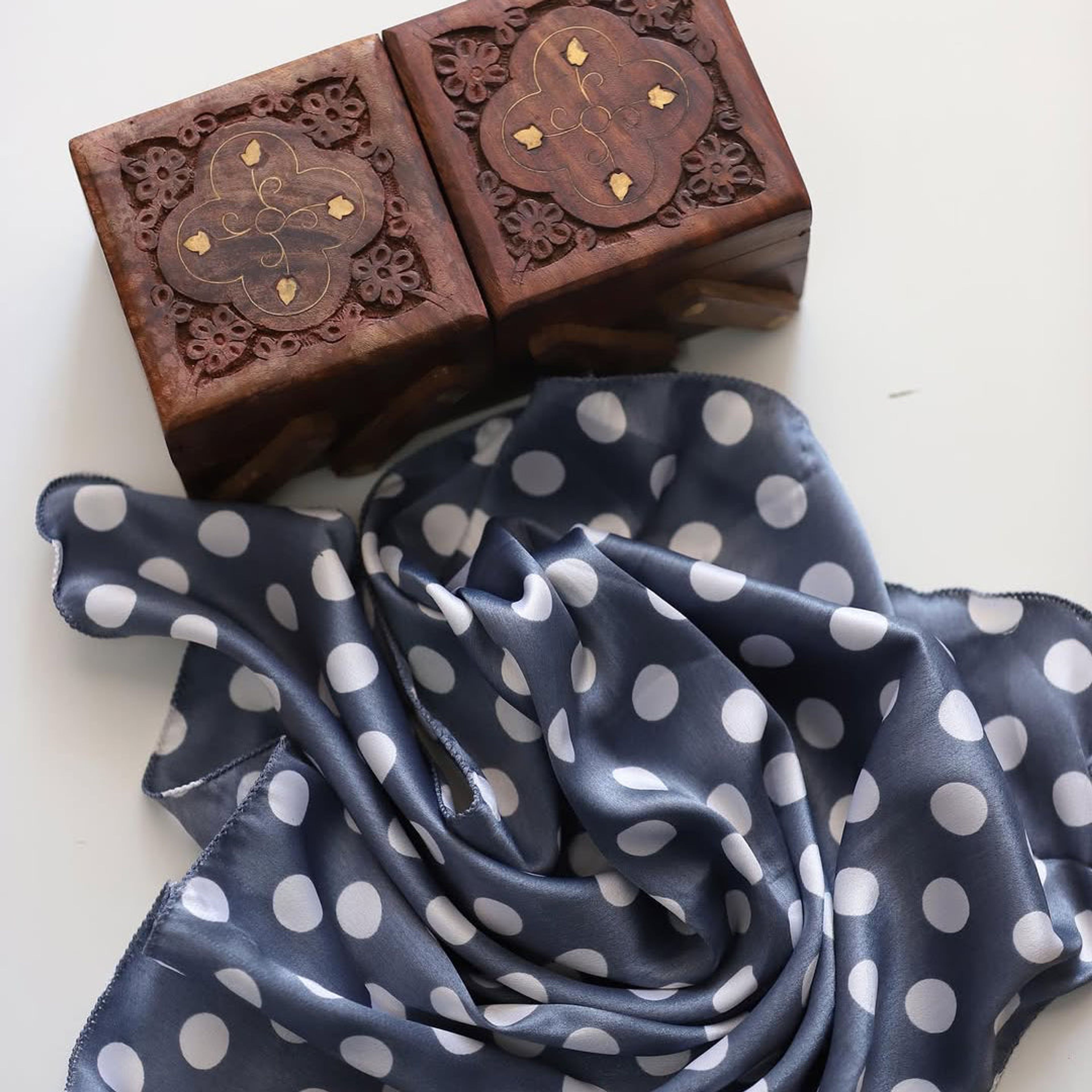 Polka dotted Bhandana