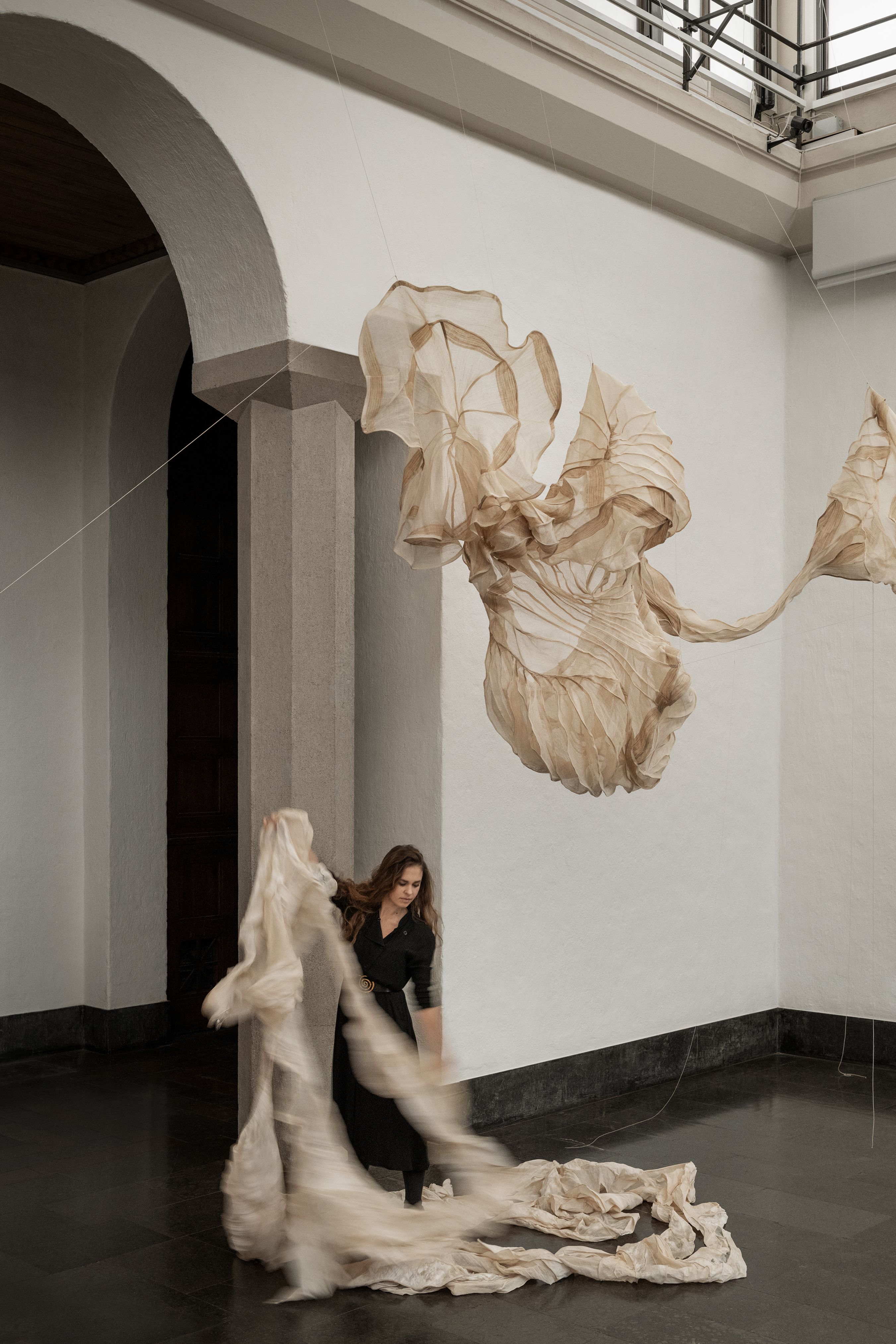 Diana Orving: Sculpting Movement Through Textiles