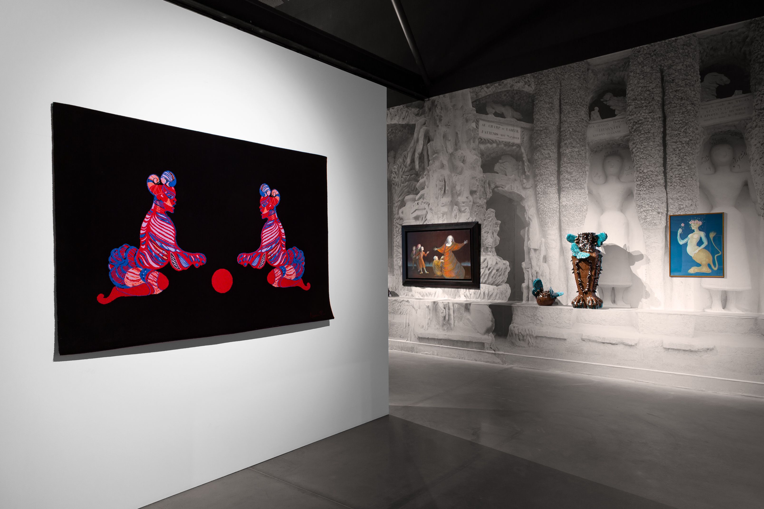 El Palacio Idèal, un escenario de fábula para la exposición de Leonor Fini y Florian Mermin