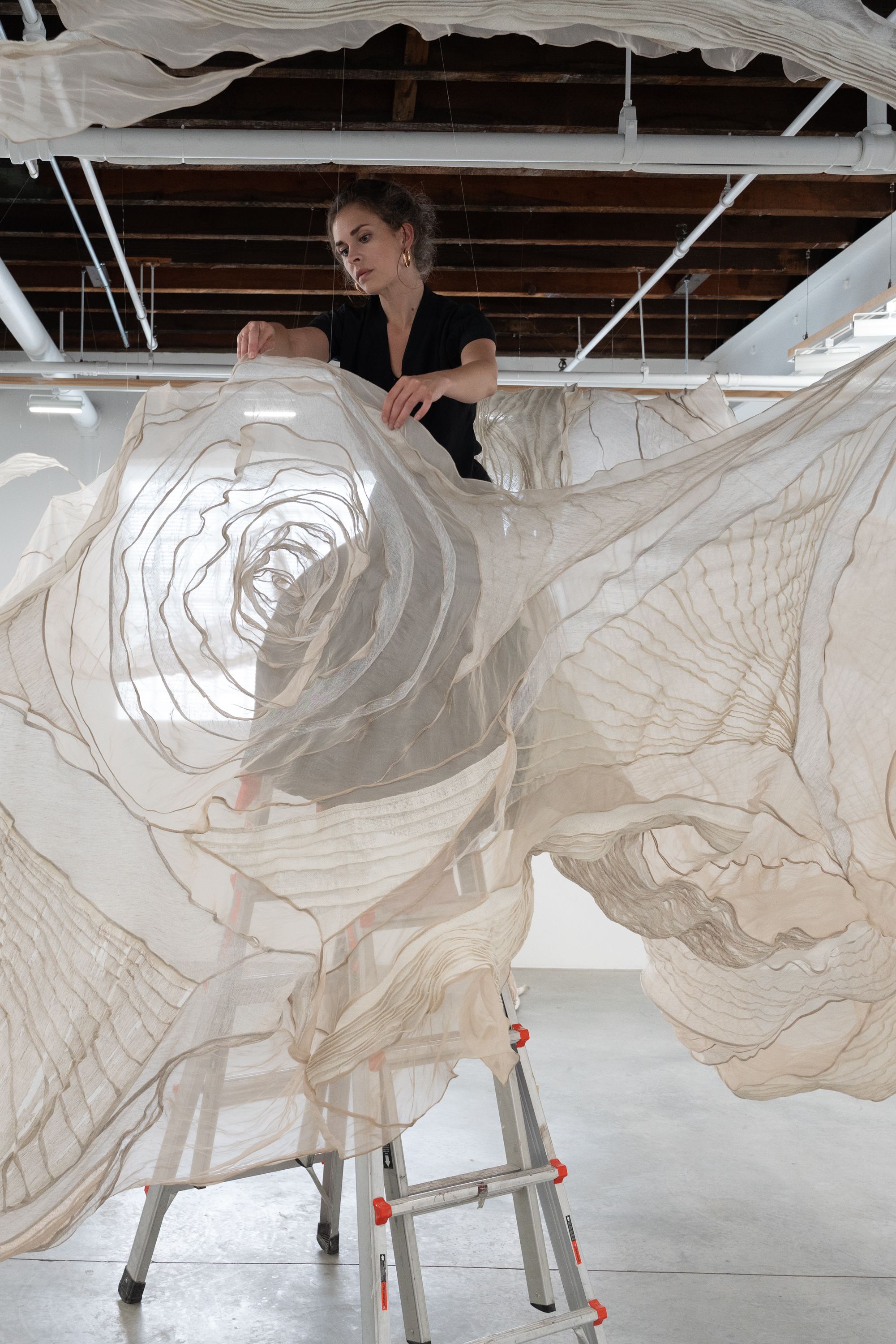 Diana Orving: Sculpting Movement Through Textiles