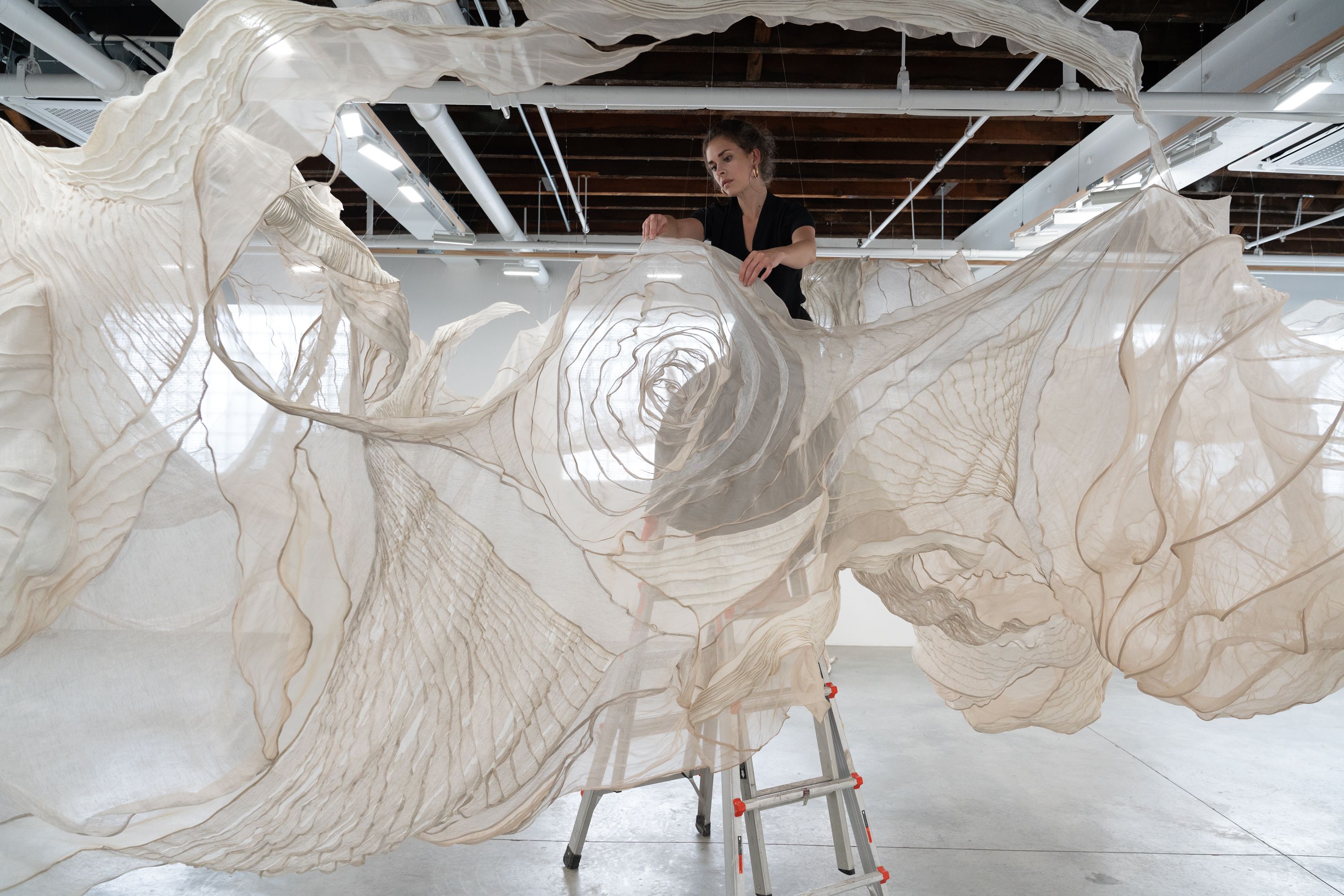 Diana Orving: Sculpting Movement Through Textiles