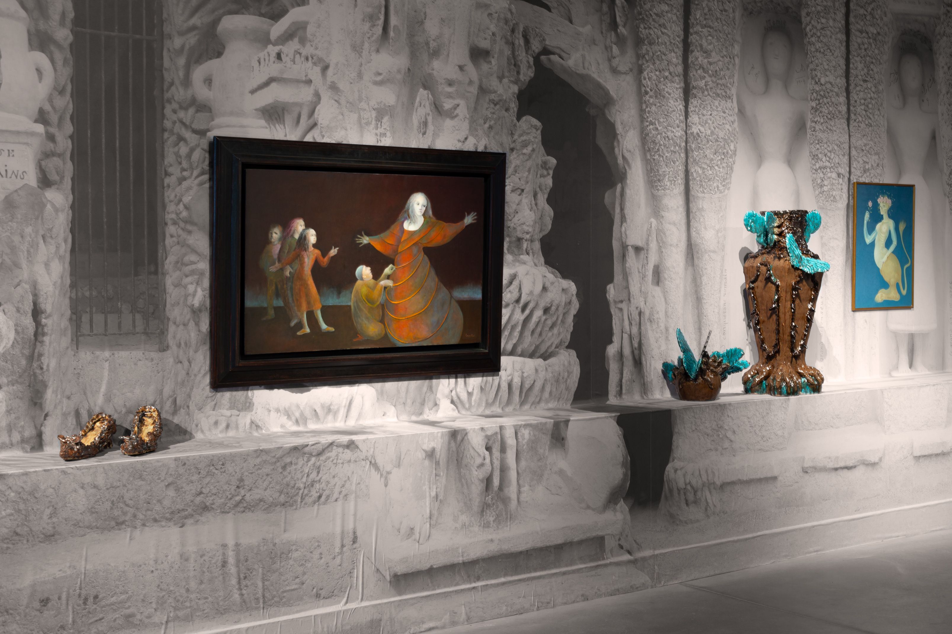 El Palacio Idèal, un escenario de fábula para la exposición de Leonor Fini y Florian Mermin