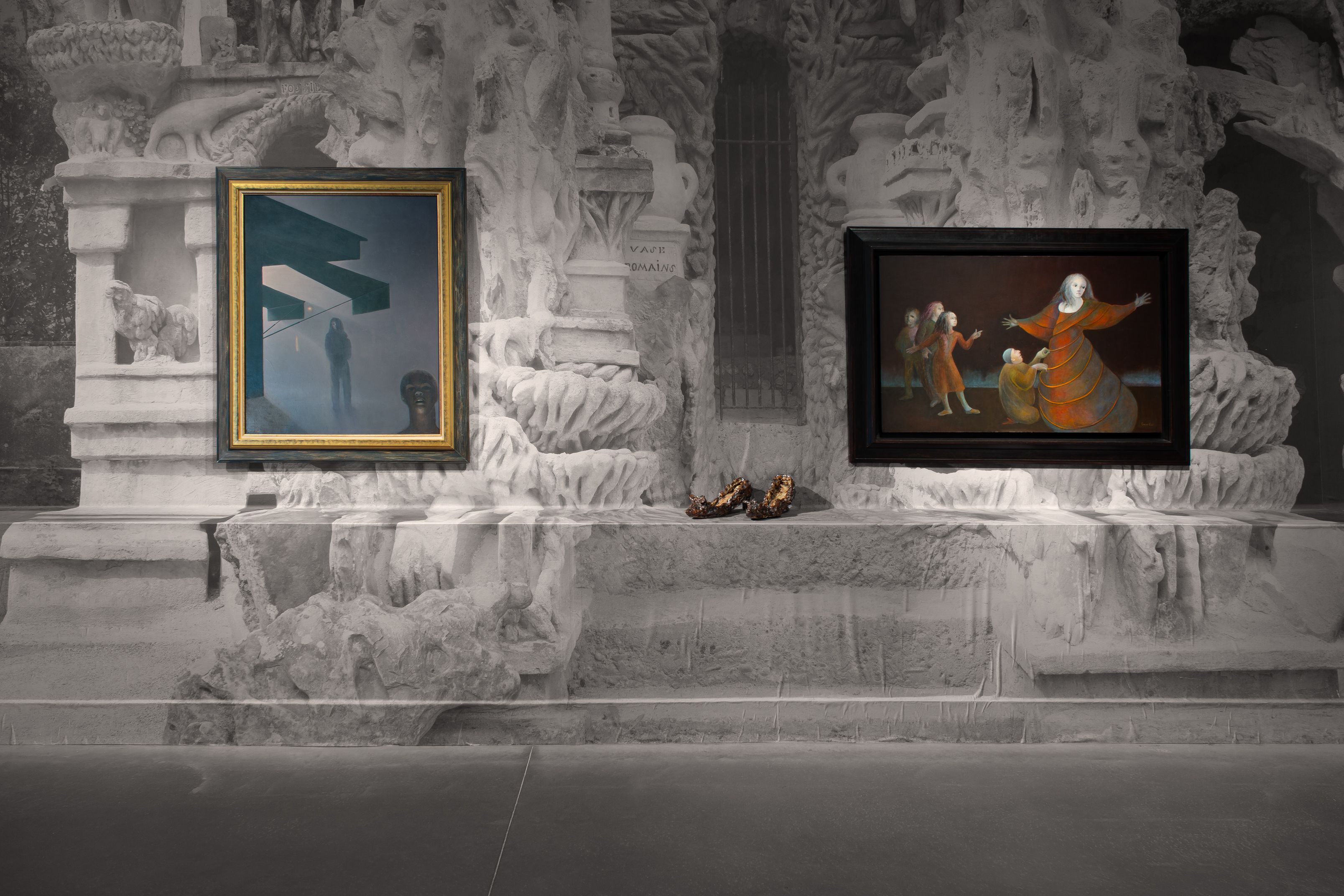 El Palacio Idèal, un escenario de fábula para la exposición de Leonor Fini y Florian Mermin