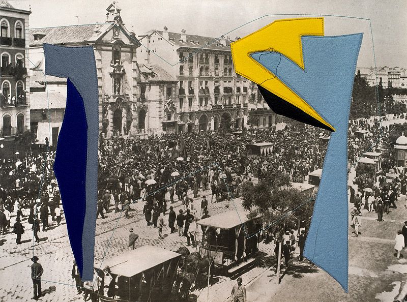 Fronteras y territorios es tu primera exposición institucional en Madrid. ¿Qué ha significado para ti este proyecto y cómo ha sido el proceso de selección de obras con las comisarias María y Lorena de Corral?