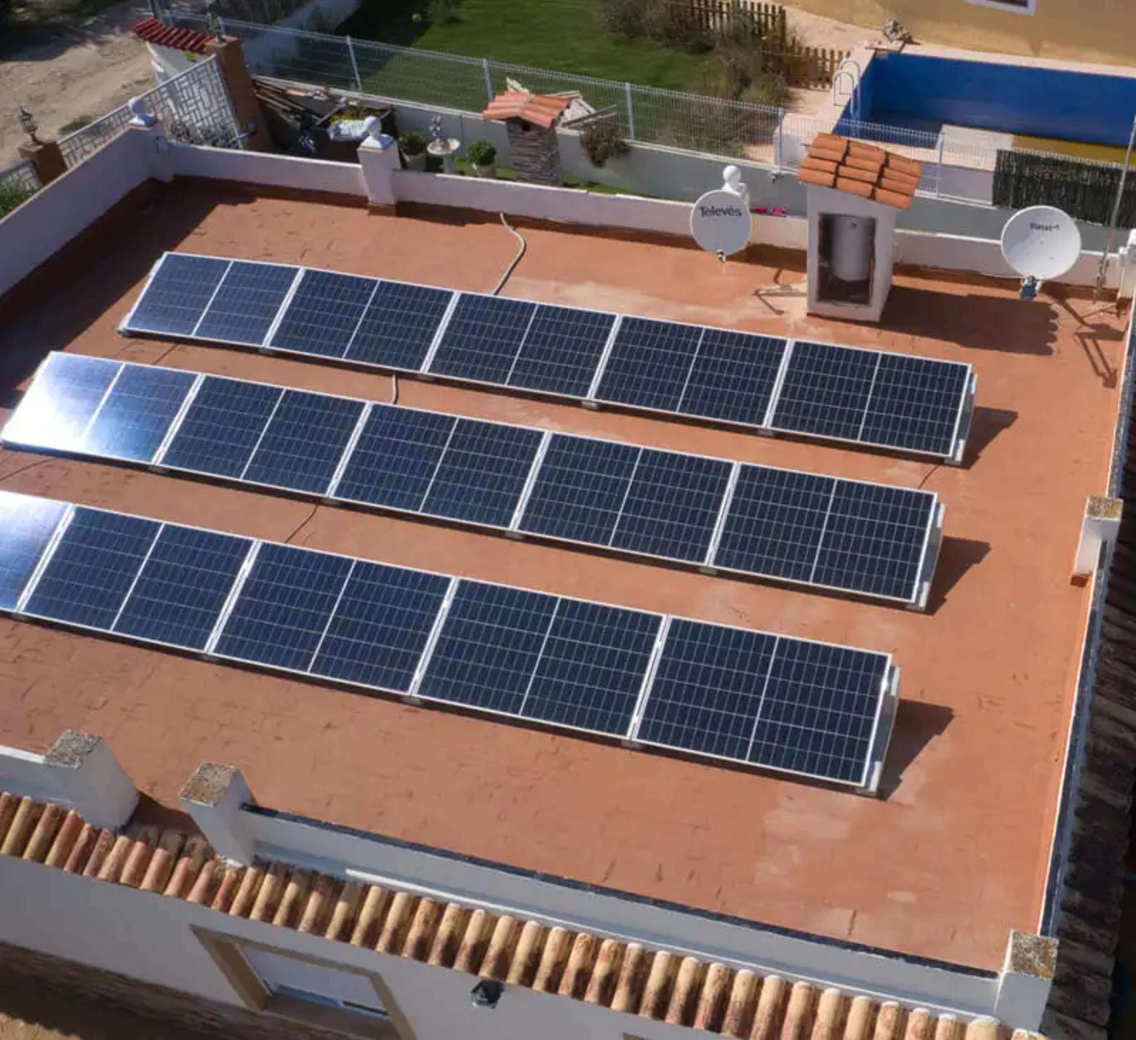 paineis solares instalados