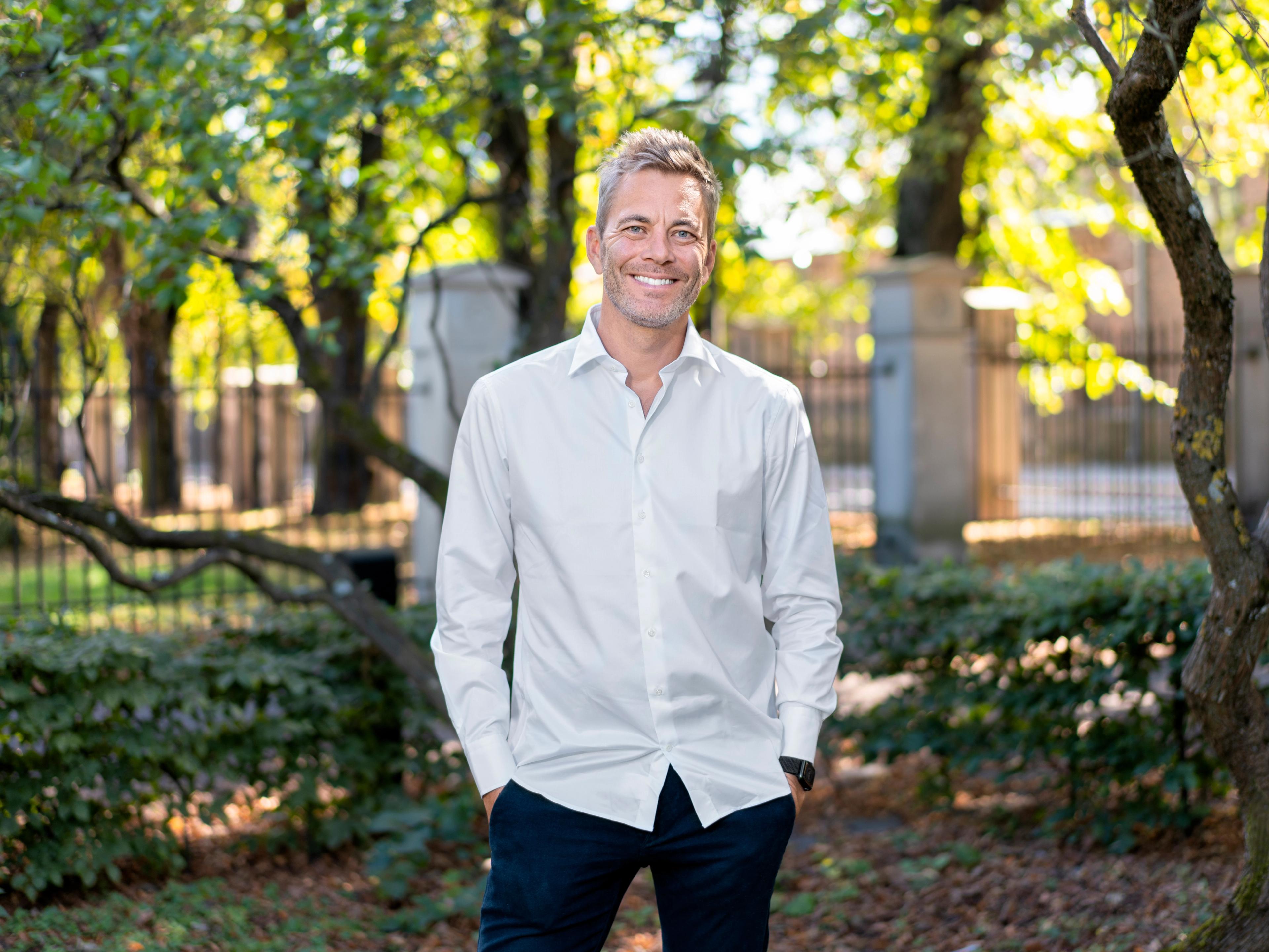 The CEO of Otovo, Andreas Thorsheim