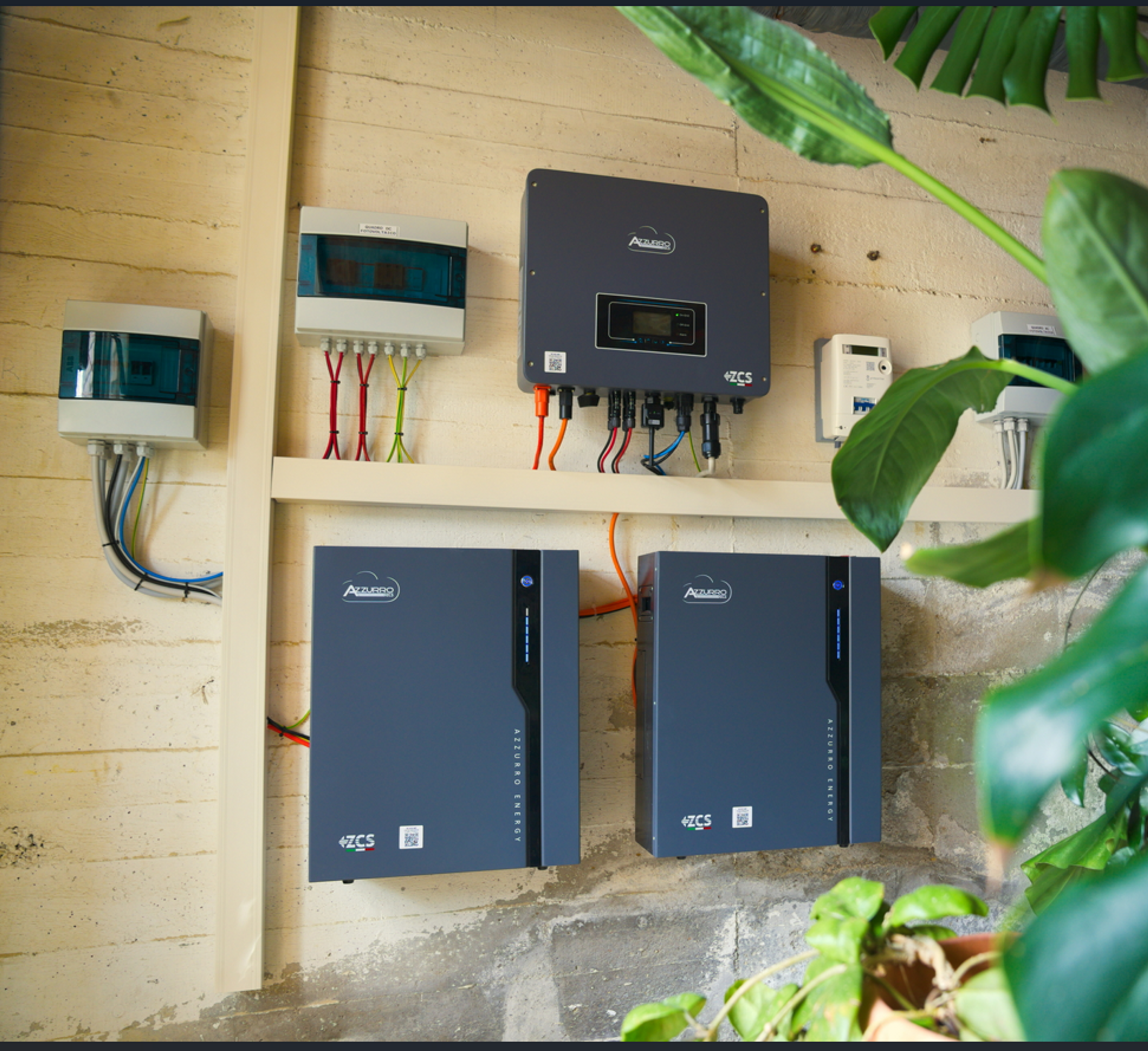 Batterie und Inverter