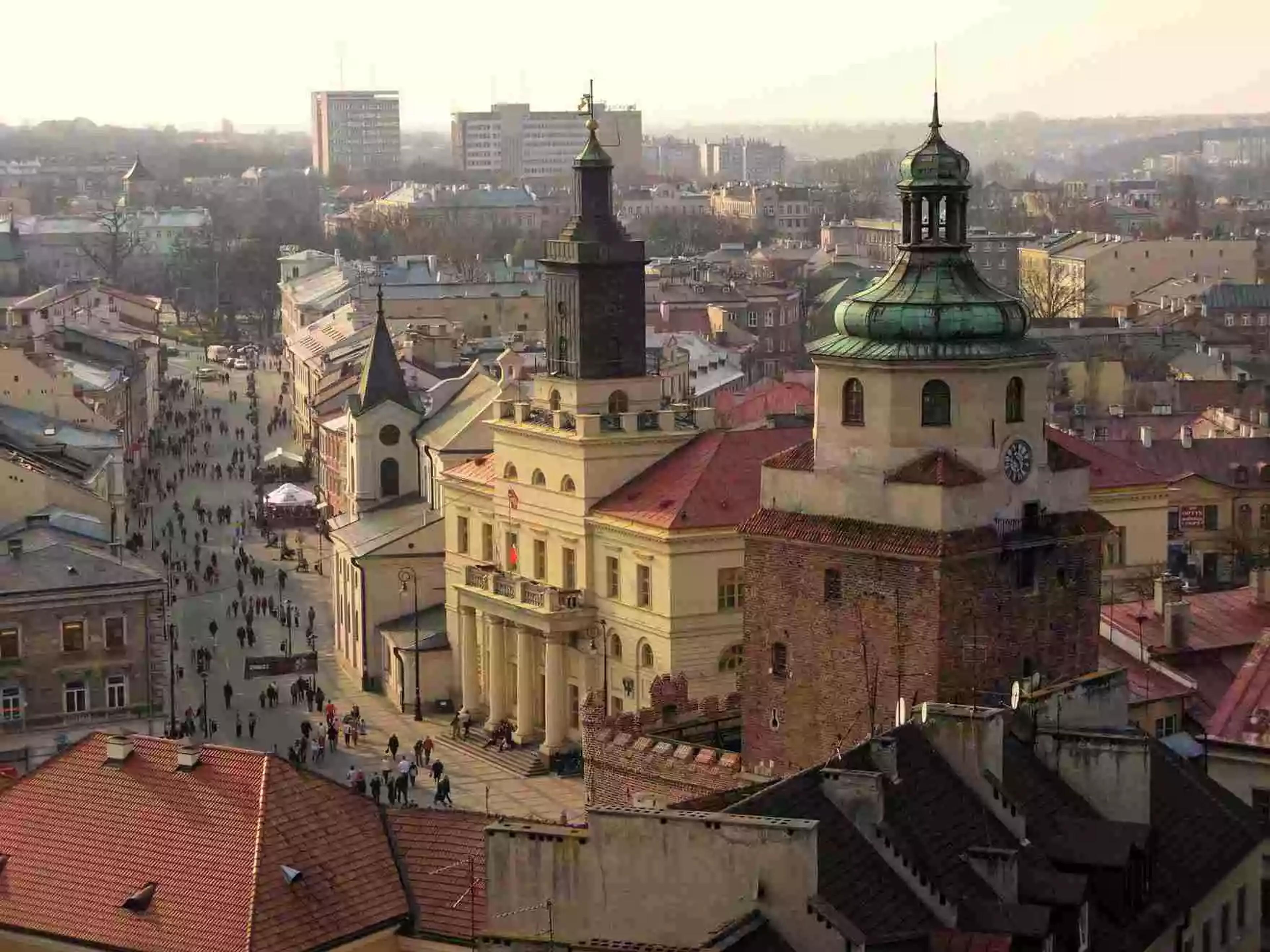 Panorama miasta Lublin