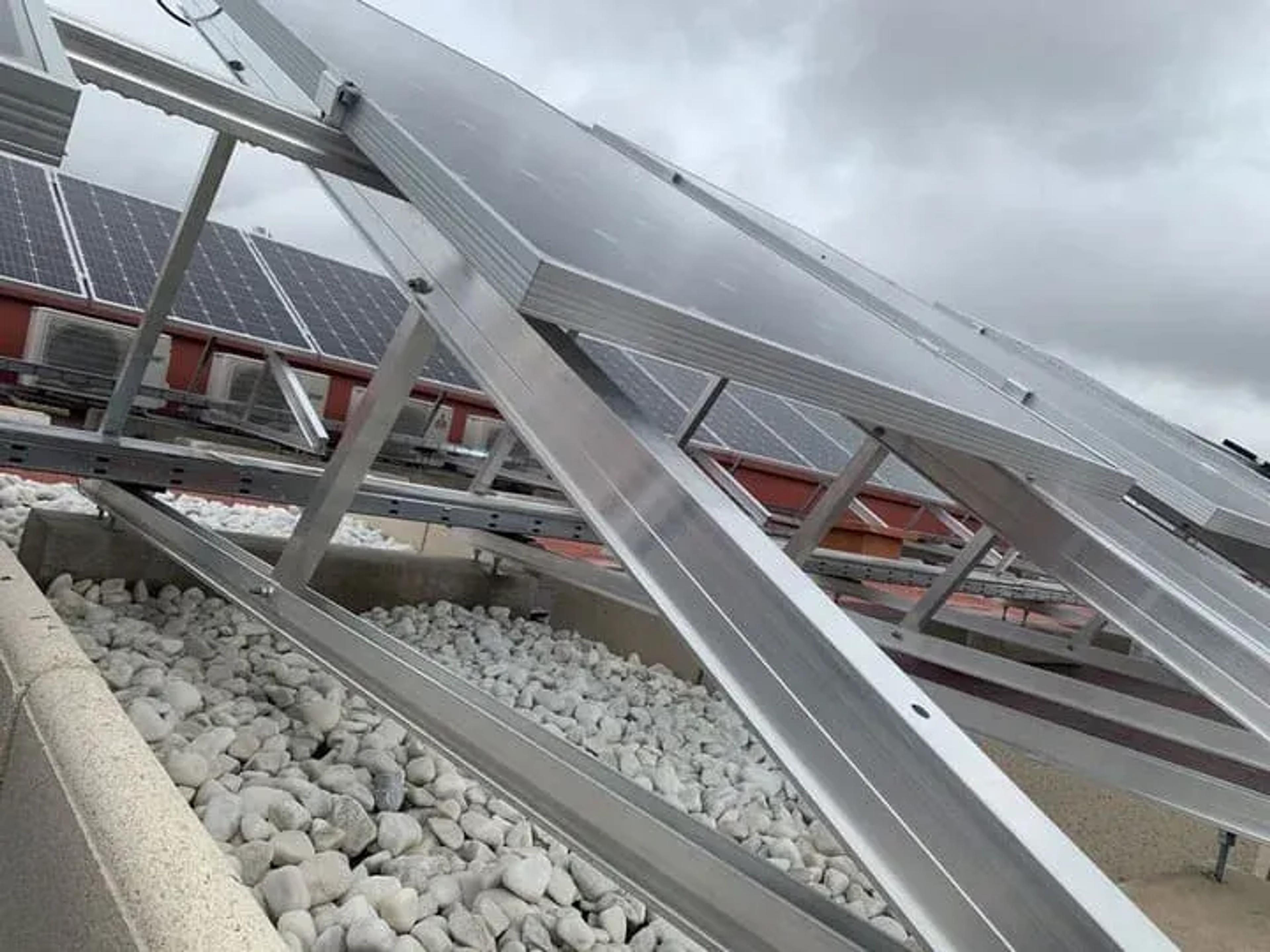 Estructuras de soporte de placas solares