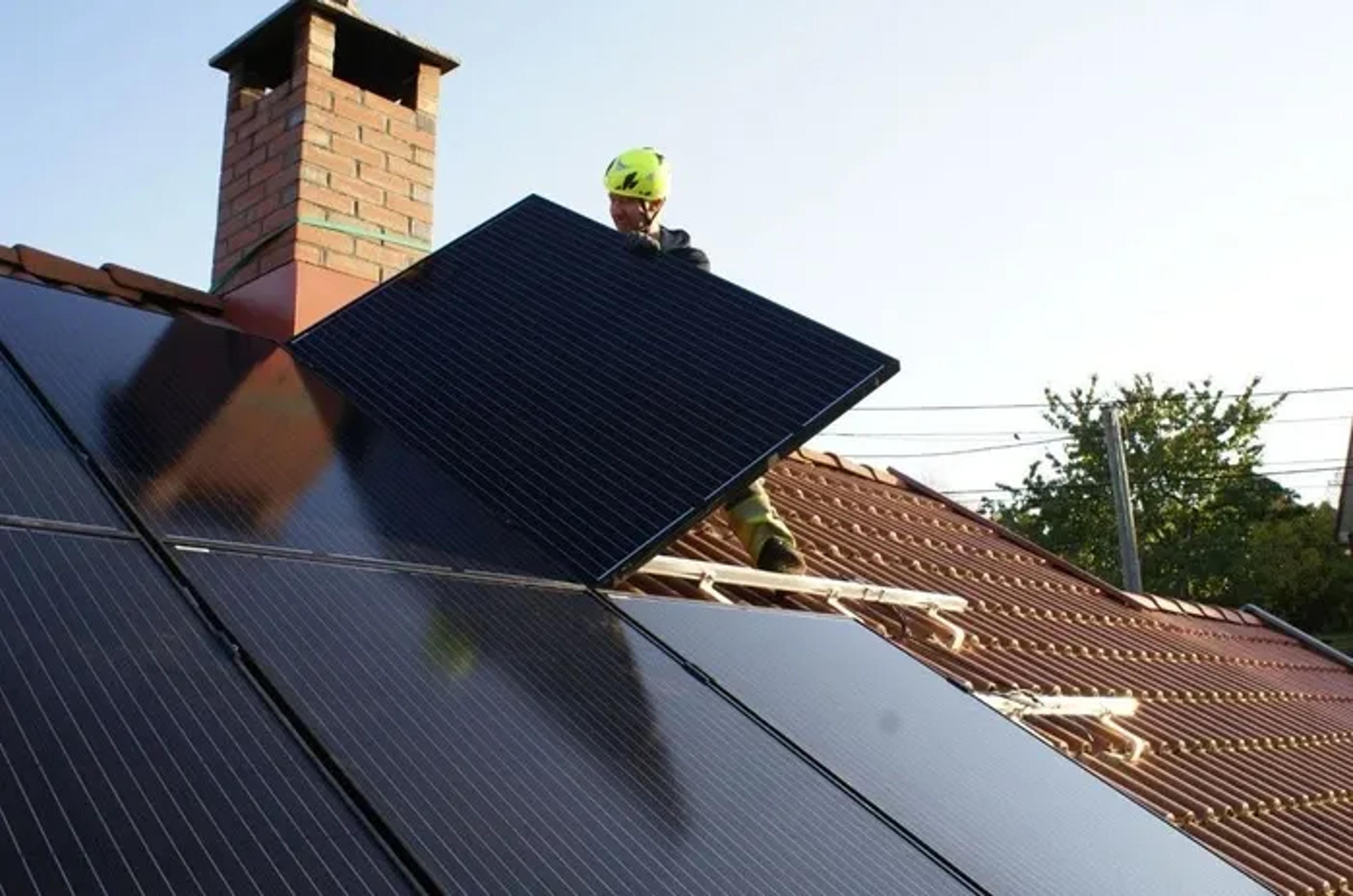Zonnepanelen installatie
