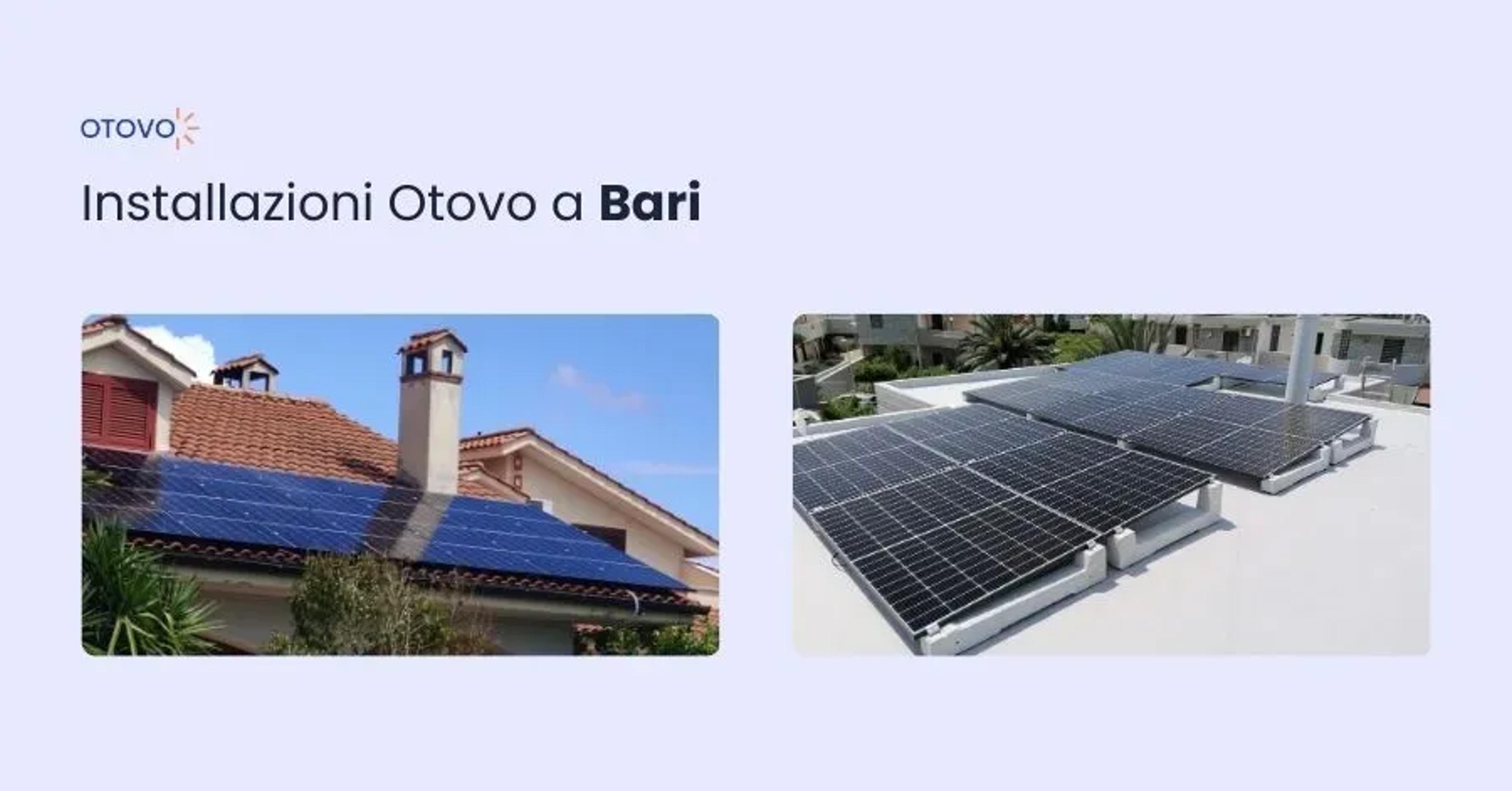 Fotovoltaico Bari - Installazioni Otovo