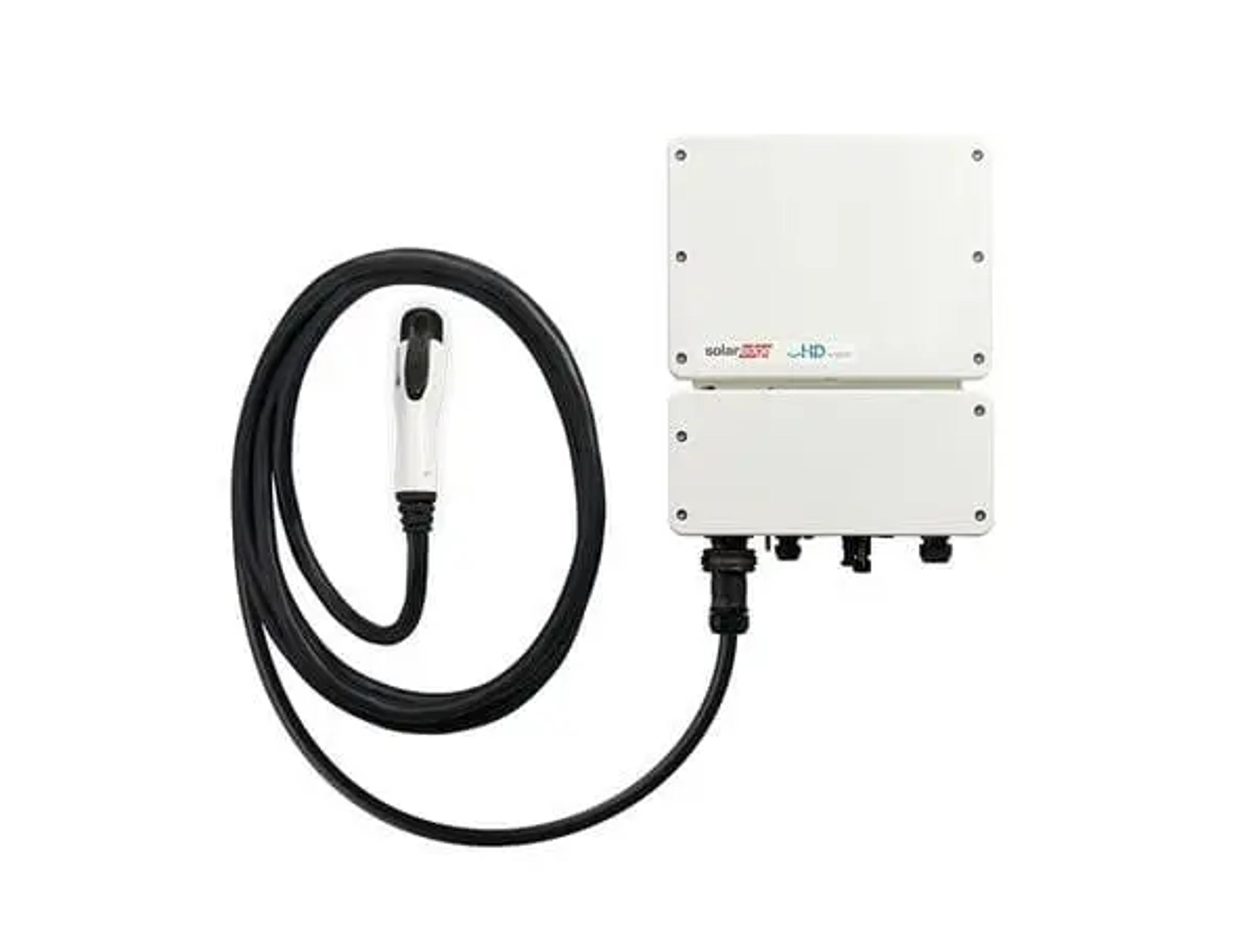 Ładowarka do samochodów elektrycznych firmy SolarEdge