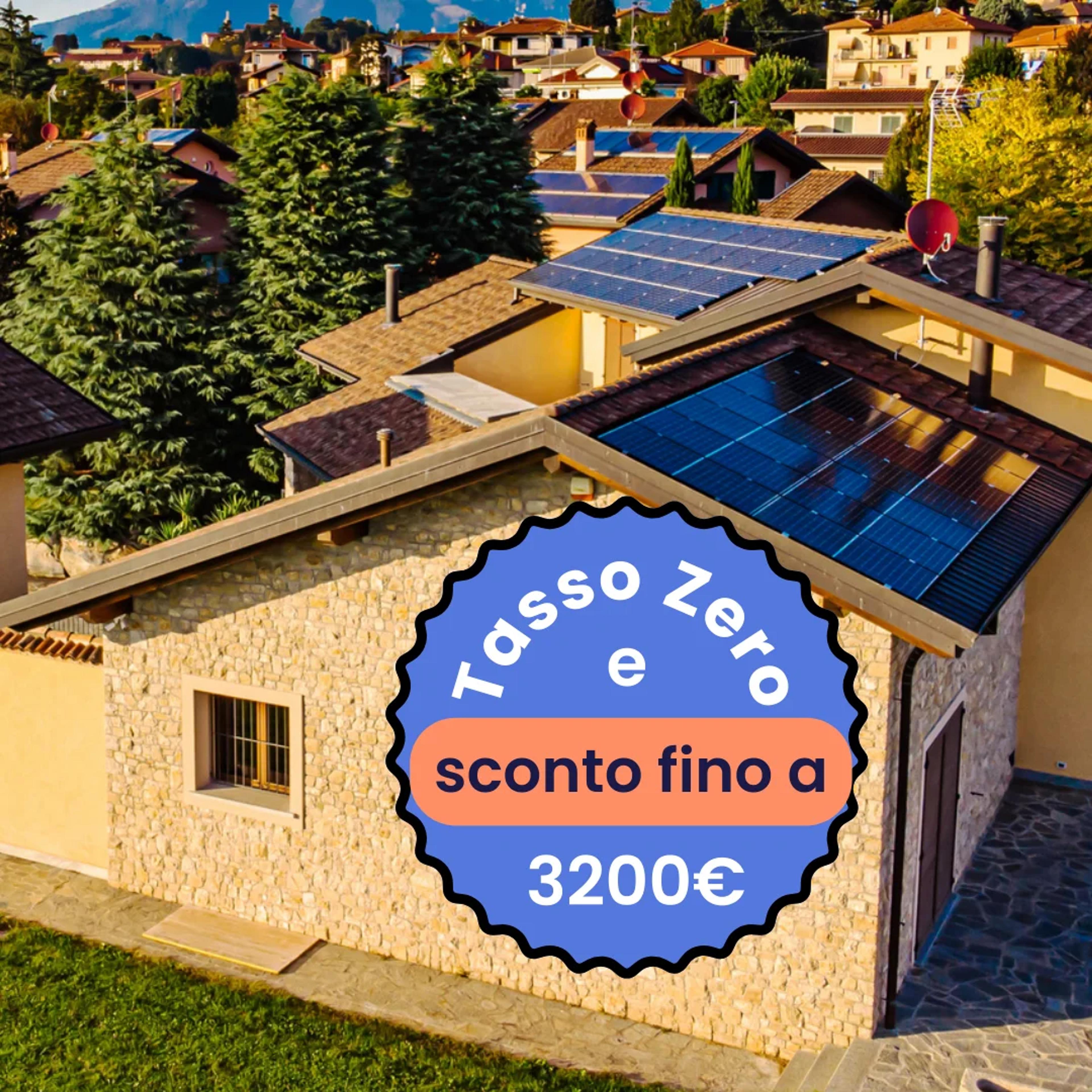 Casa con Fotovoltaico