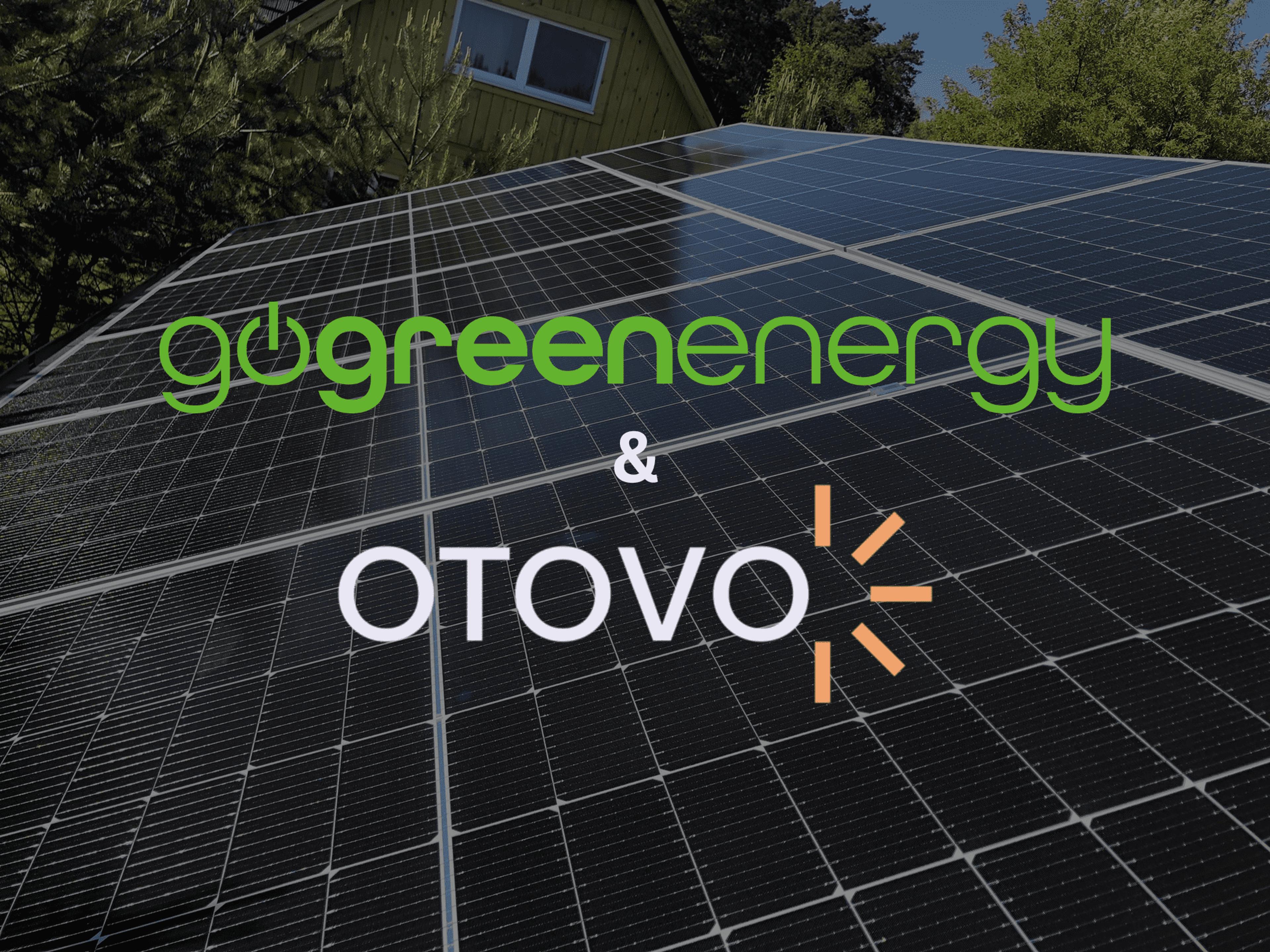 PV-Anlage von go green energy und Otovo
