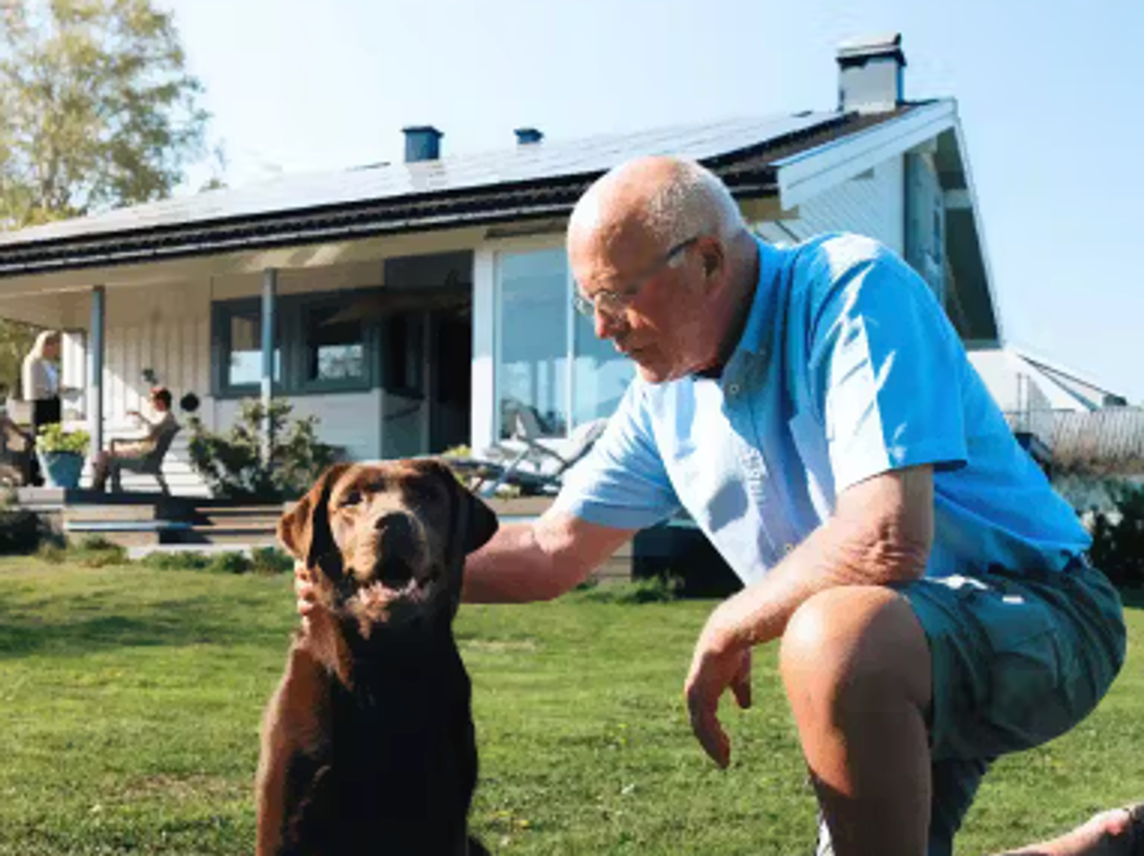 Leif i Norrtälje säger ”Jag beställde faktiskt ytterligare en anläggning från Otovo.”