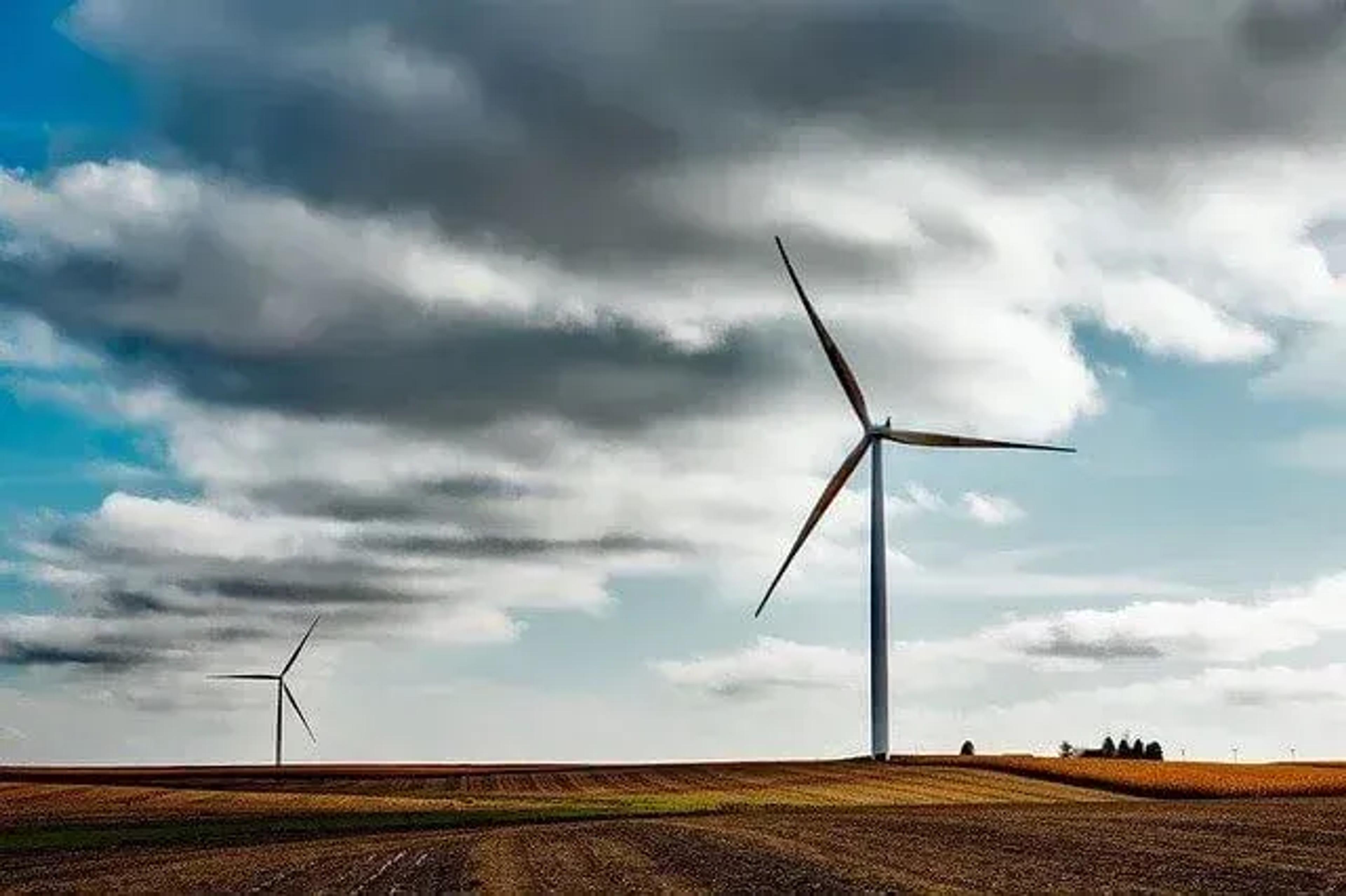 Molinos energía eólica