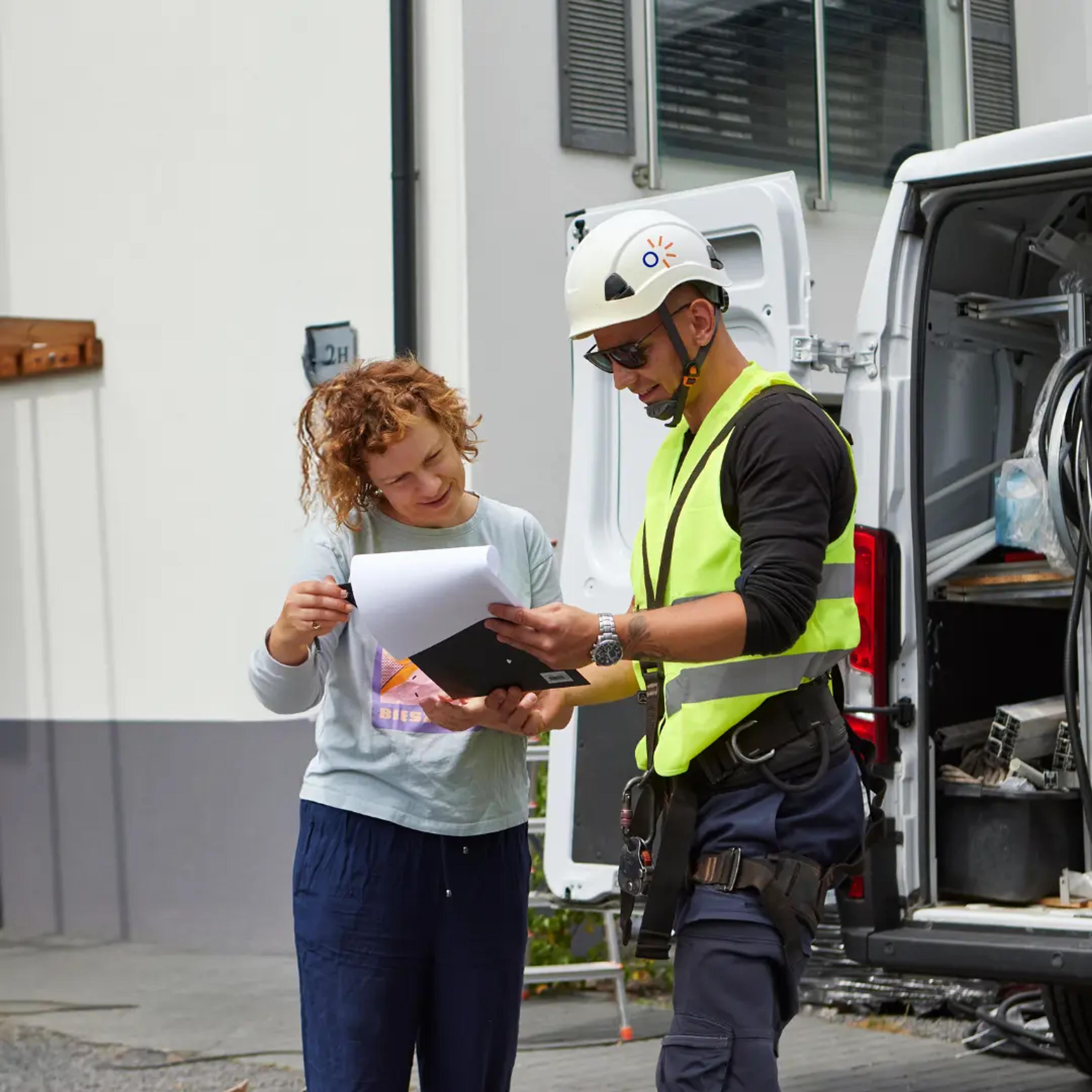 Klient Otovo z instalatorem