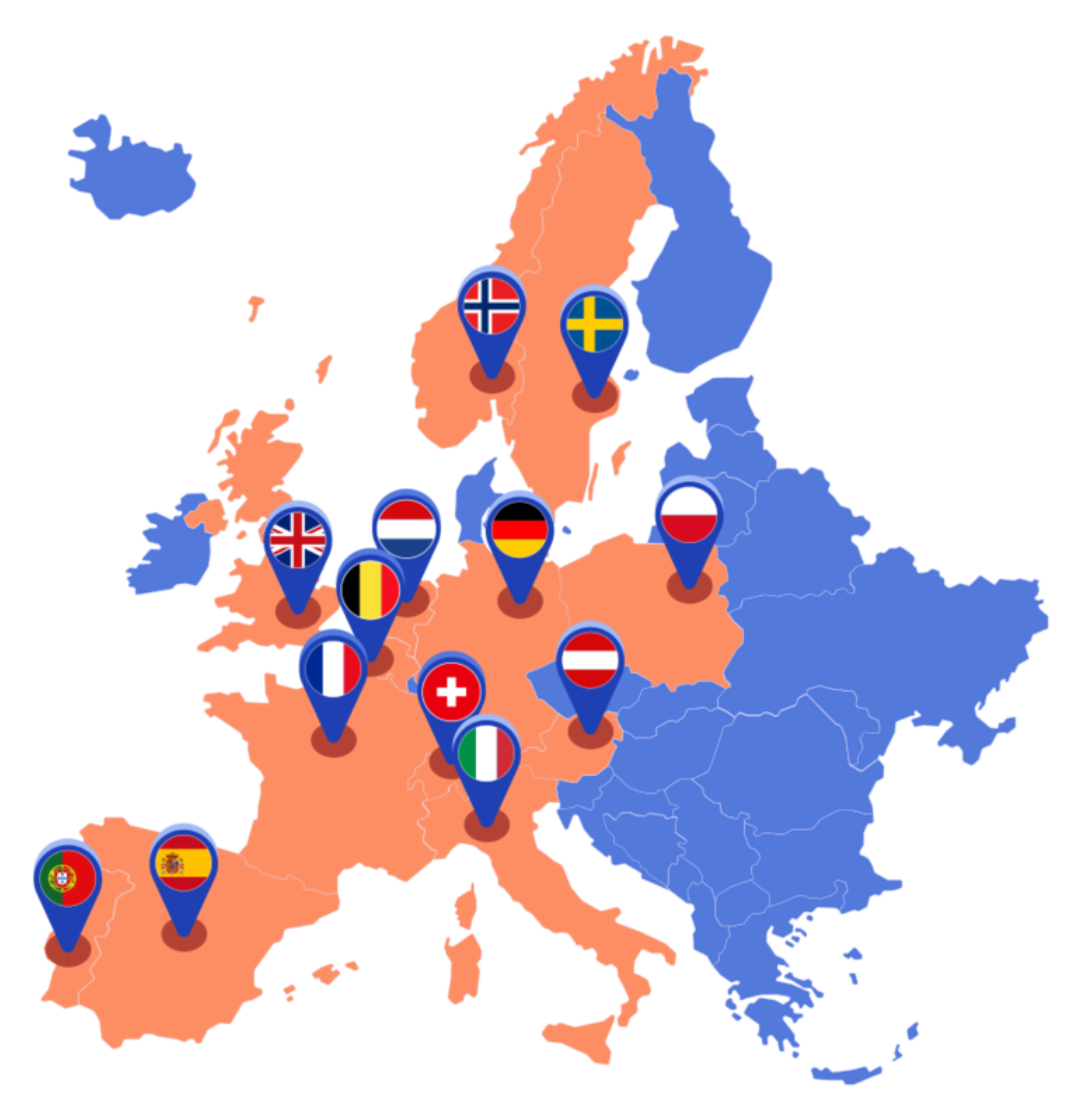 carte des marchés d'Otovo