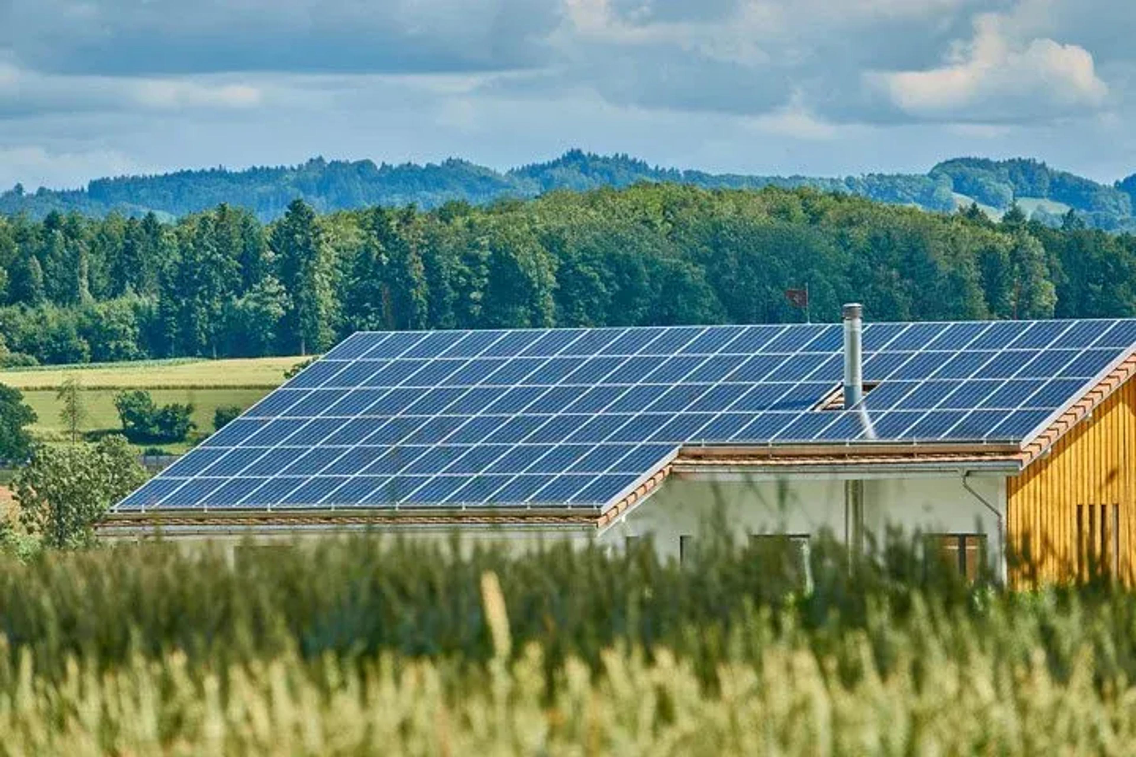 hangar photovoltaique agricole