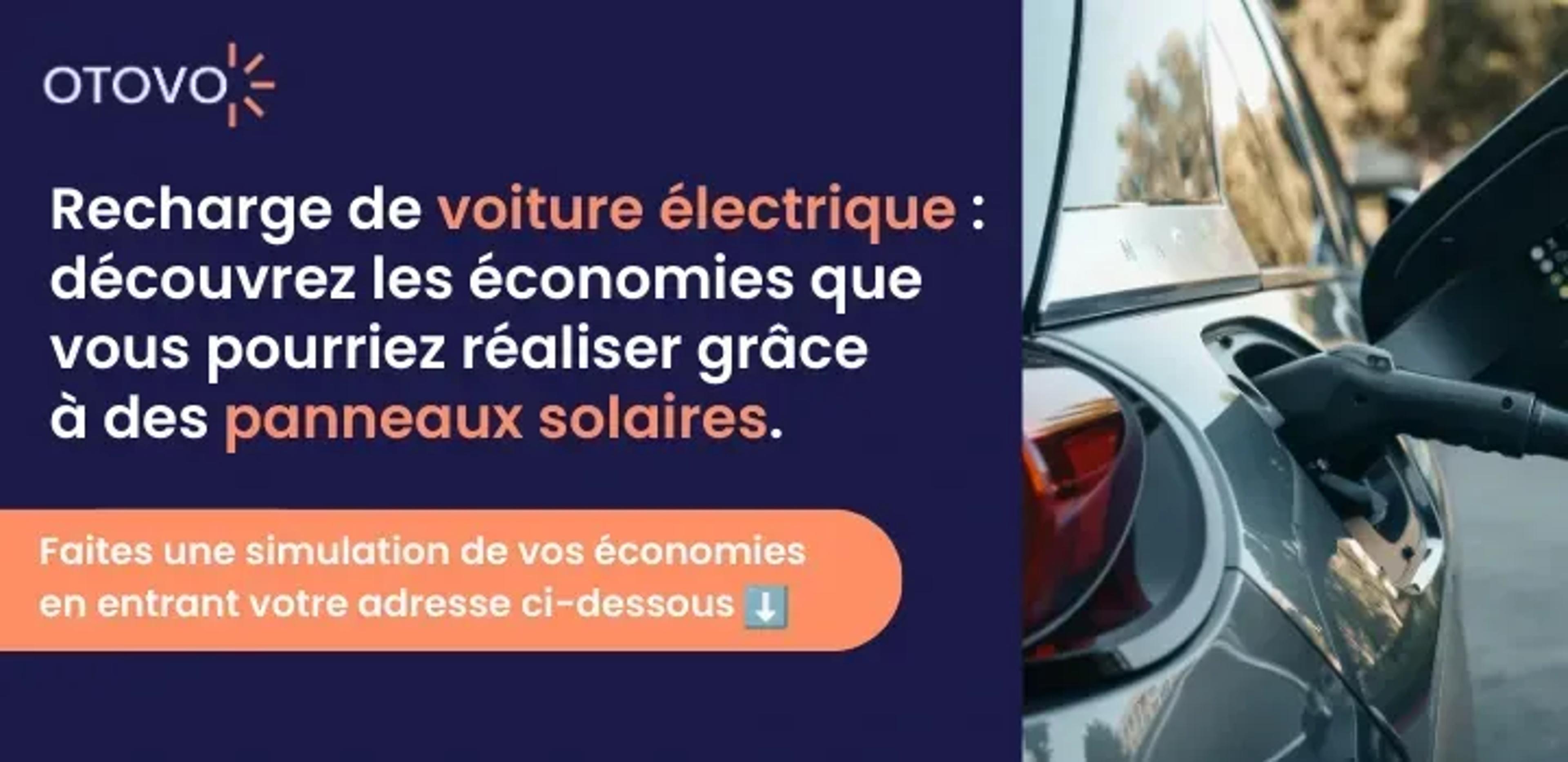 bannière borne de recharge