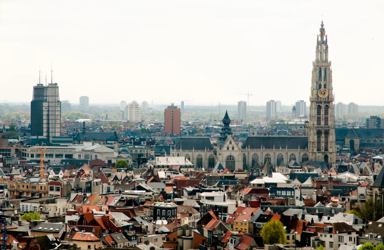 Stadsgezicht van Antwerpen