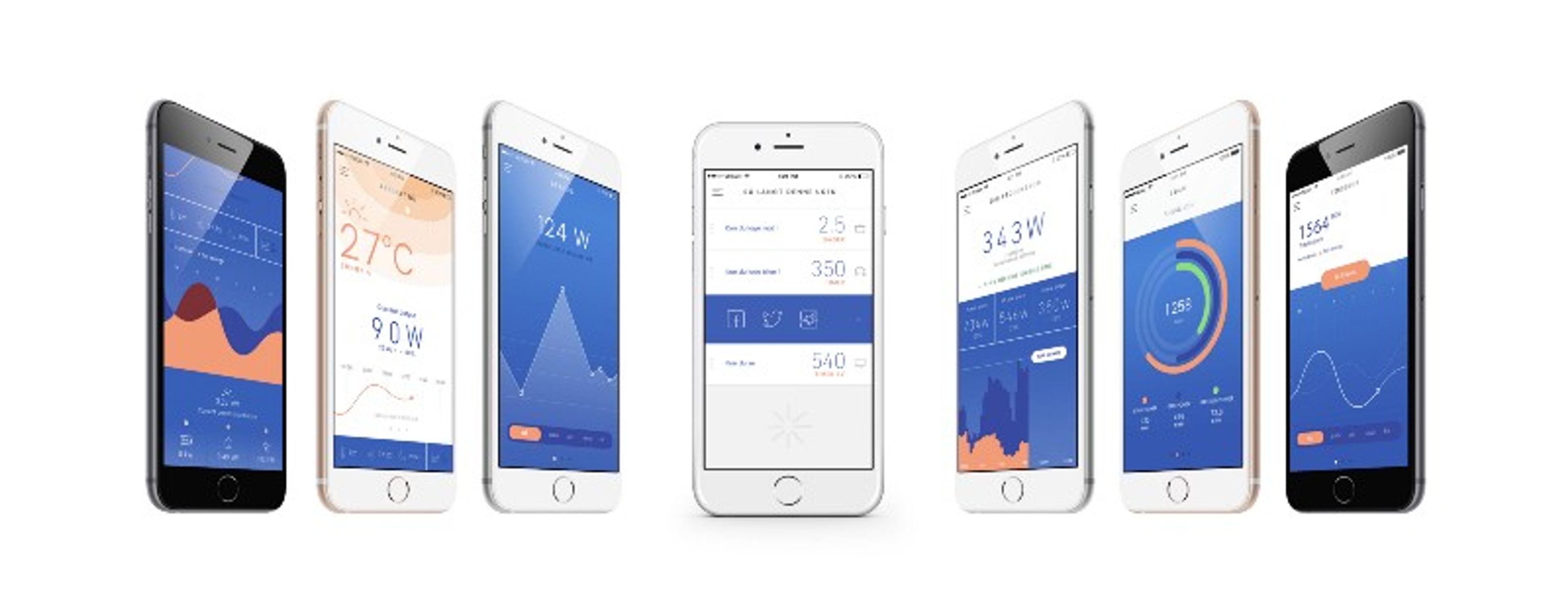 Bilde av app. Få oversikt over strømmen din i appen. Få billigere strøm