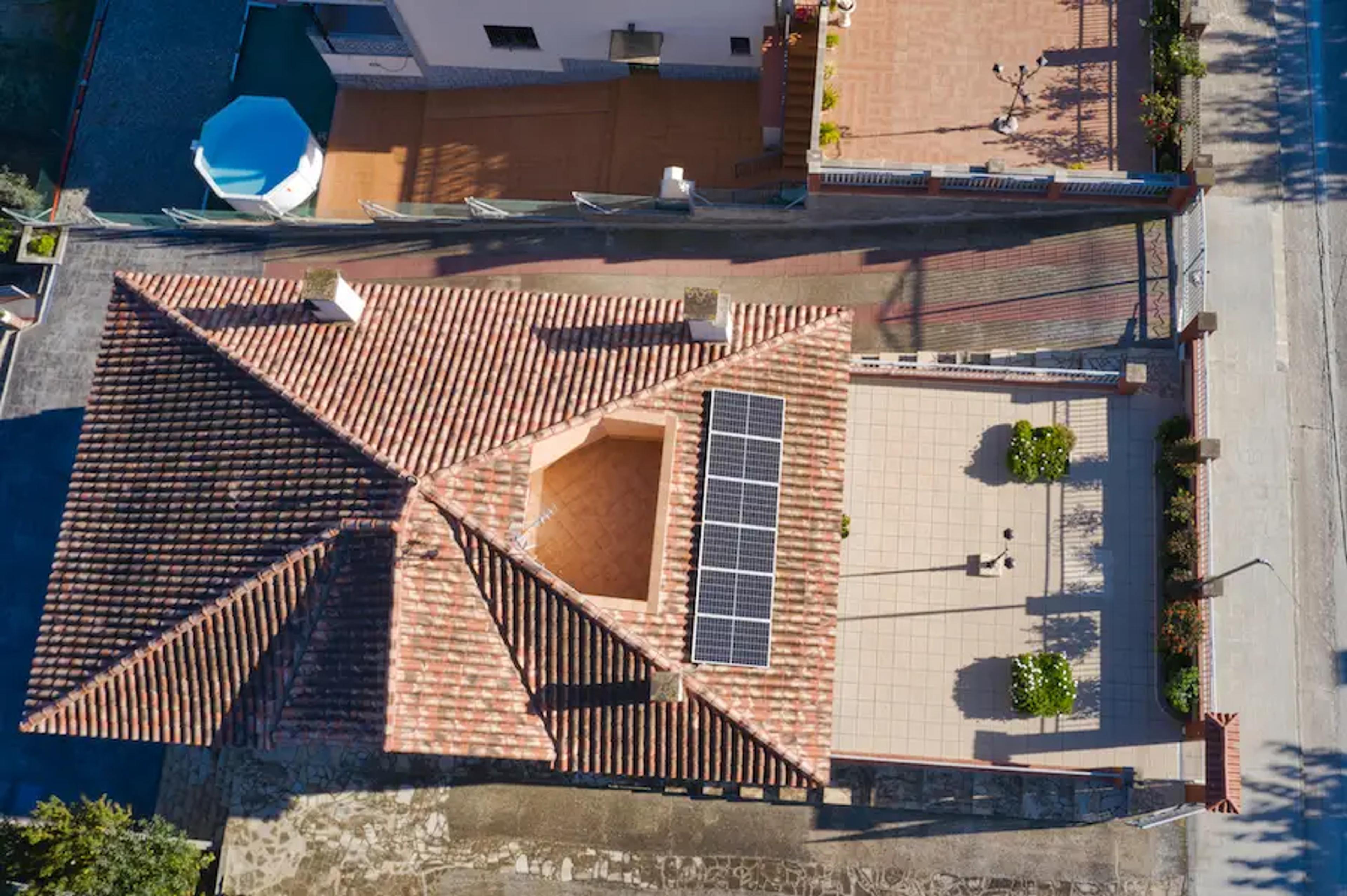 Solaranlage auf Dach