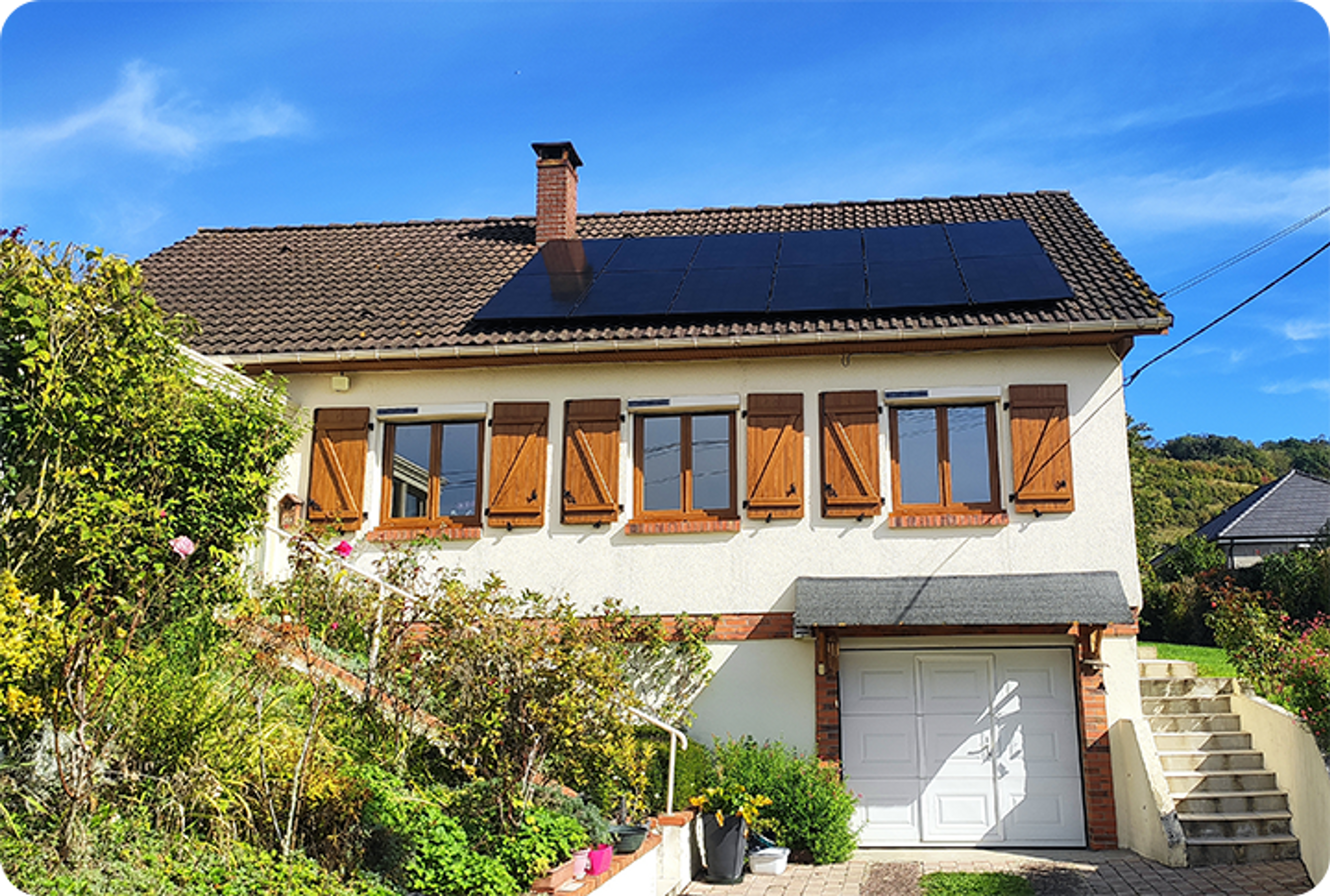 Panneau solaire Rhône Alpes France