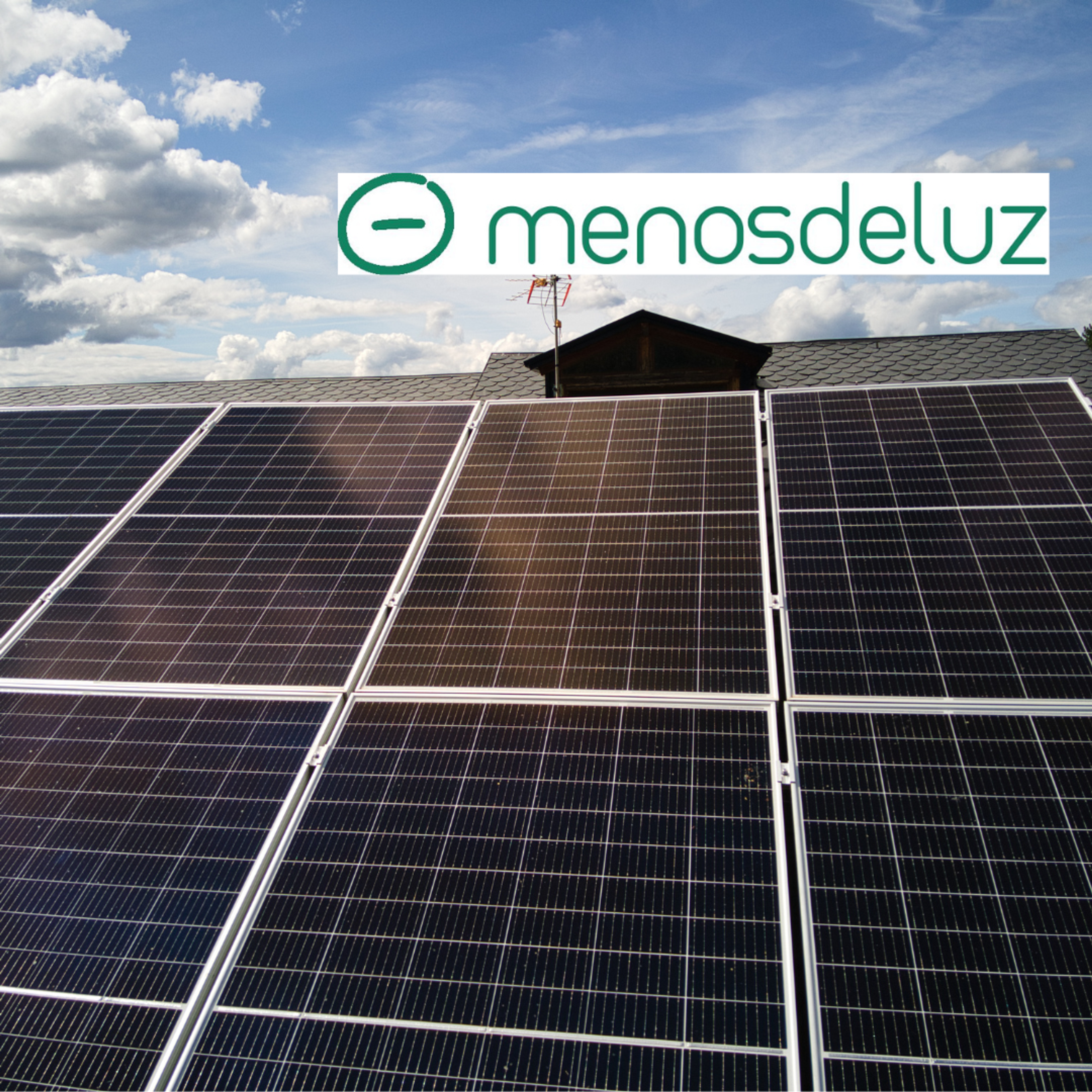 solar panels on roof