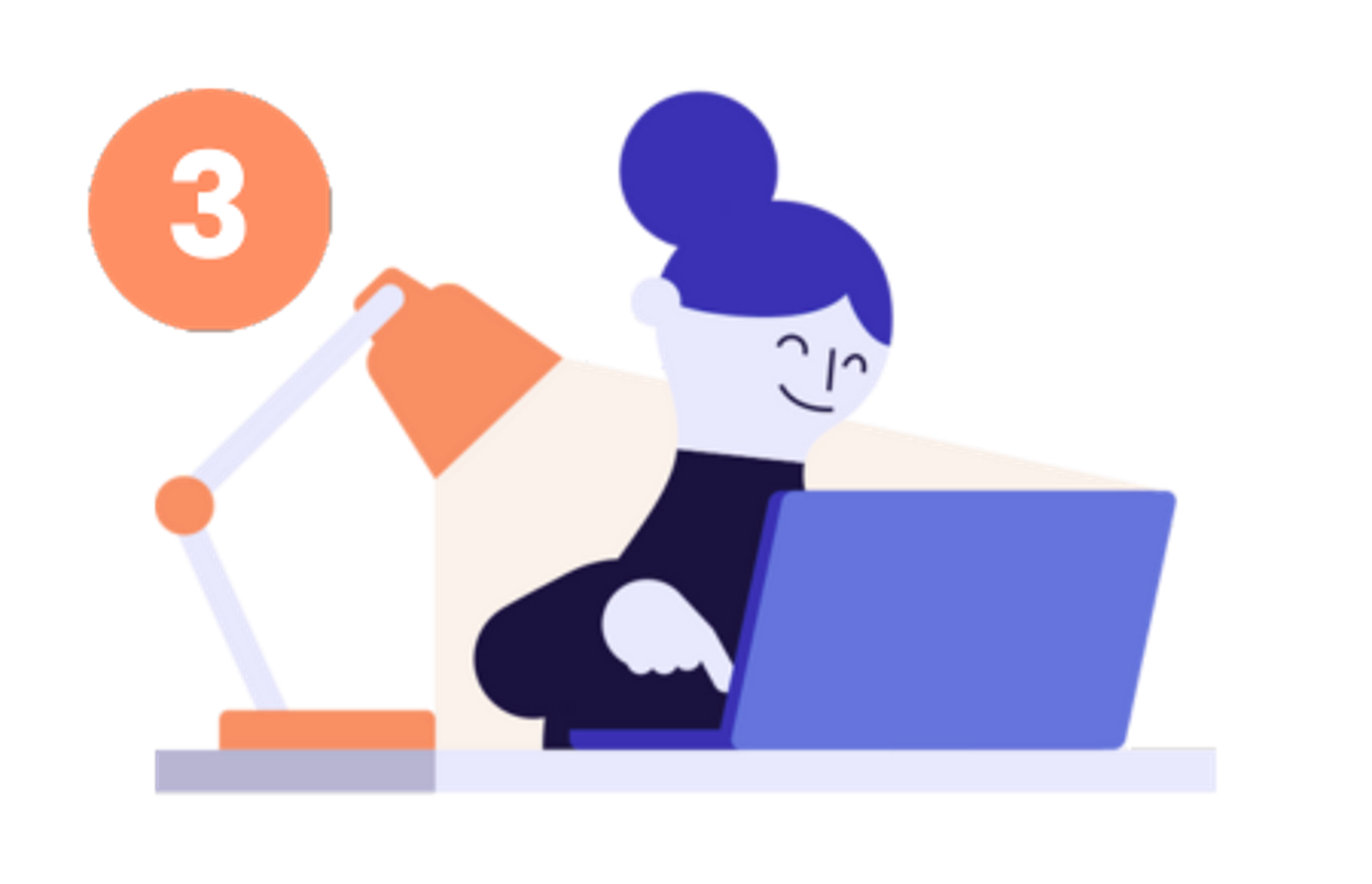 Kobieta siedząca przy laptopie