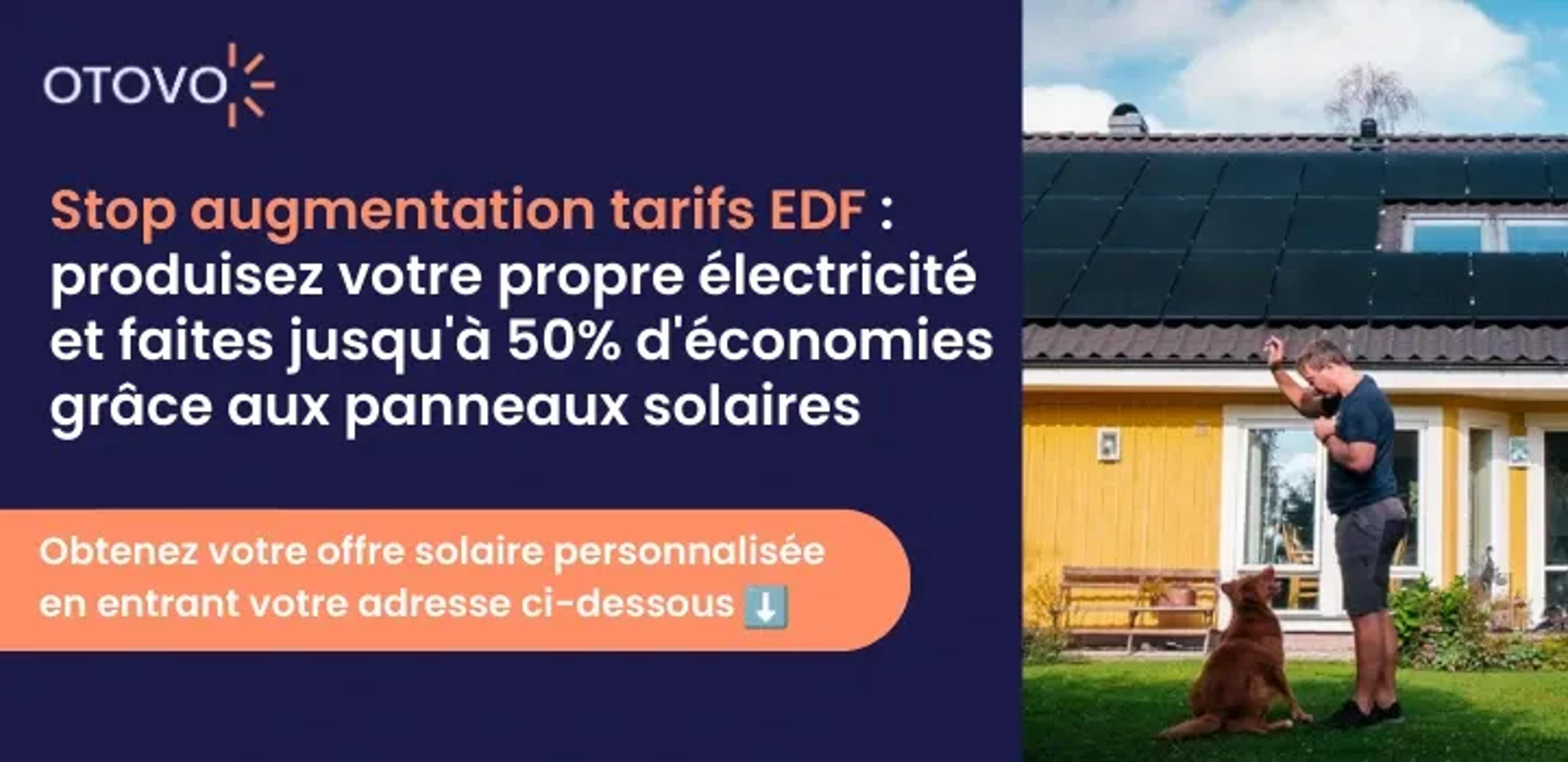 faites des économies grâce à vos panneaux solaires