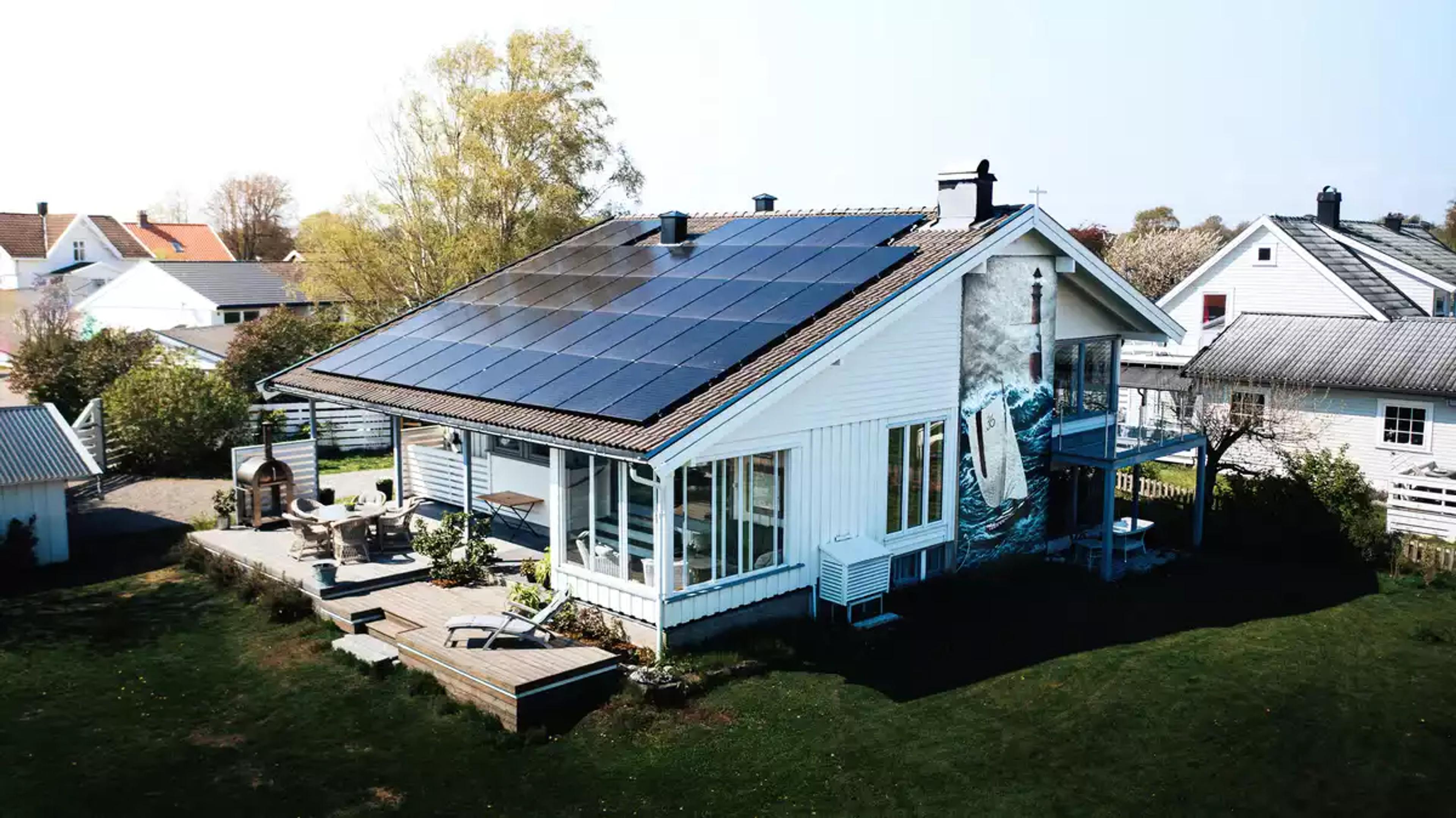 maison panneau solaire autoconsommation