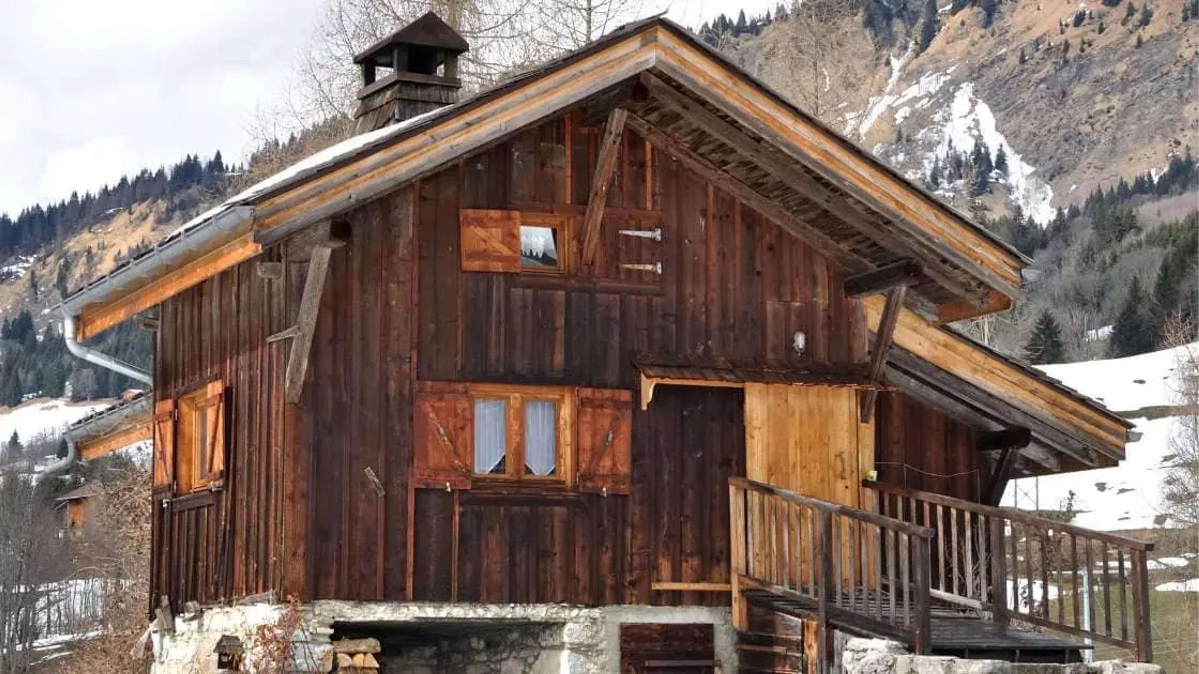 Chalet in Schweizer Bergen