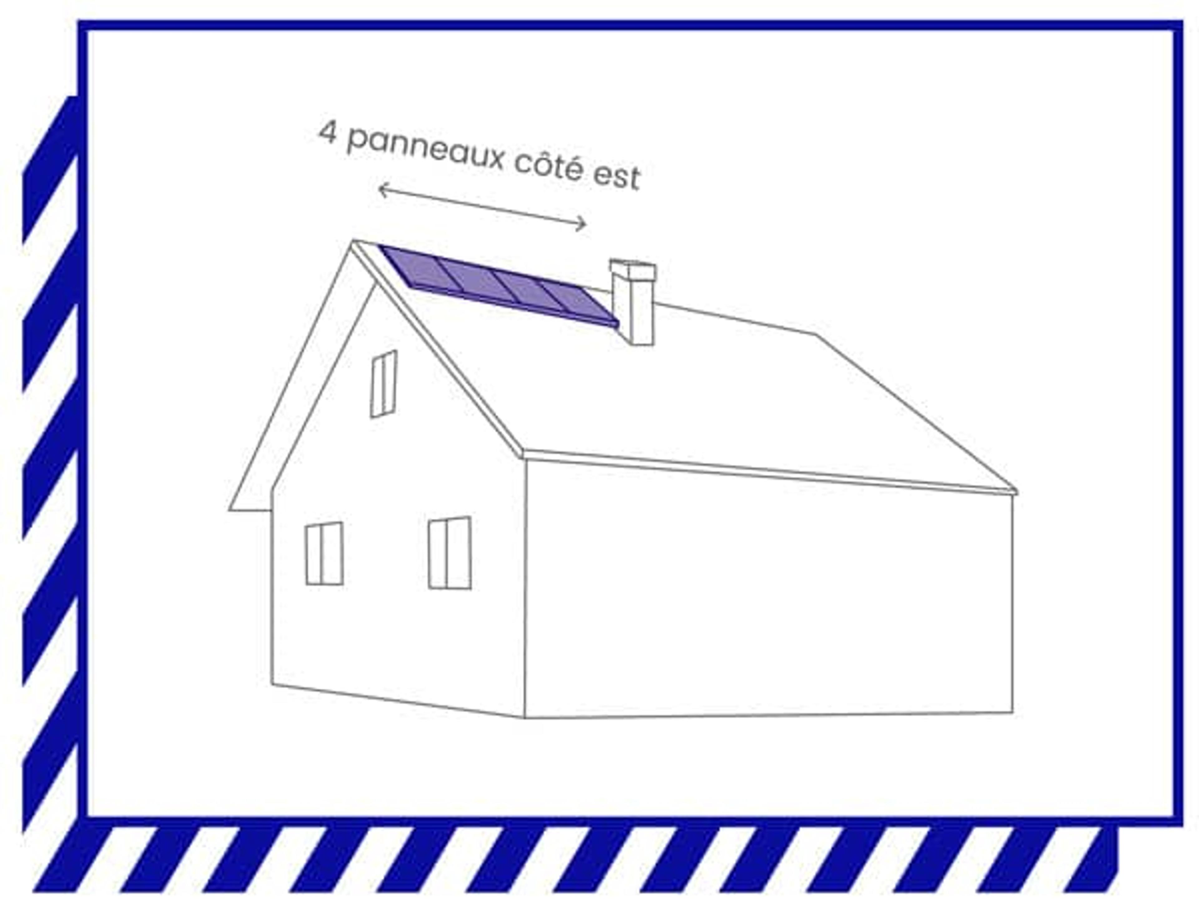 plan panneau solaire maison