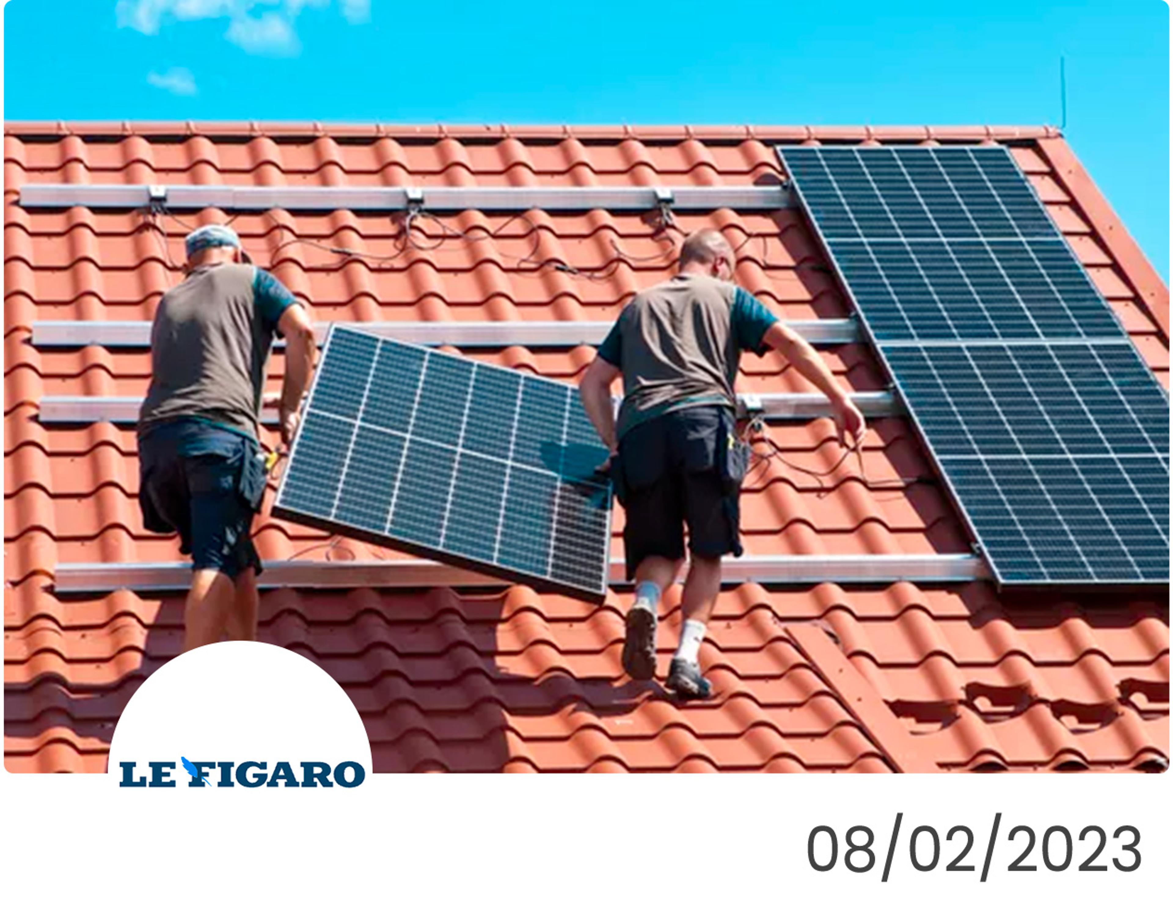 Article le figaro Otovo