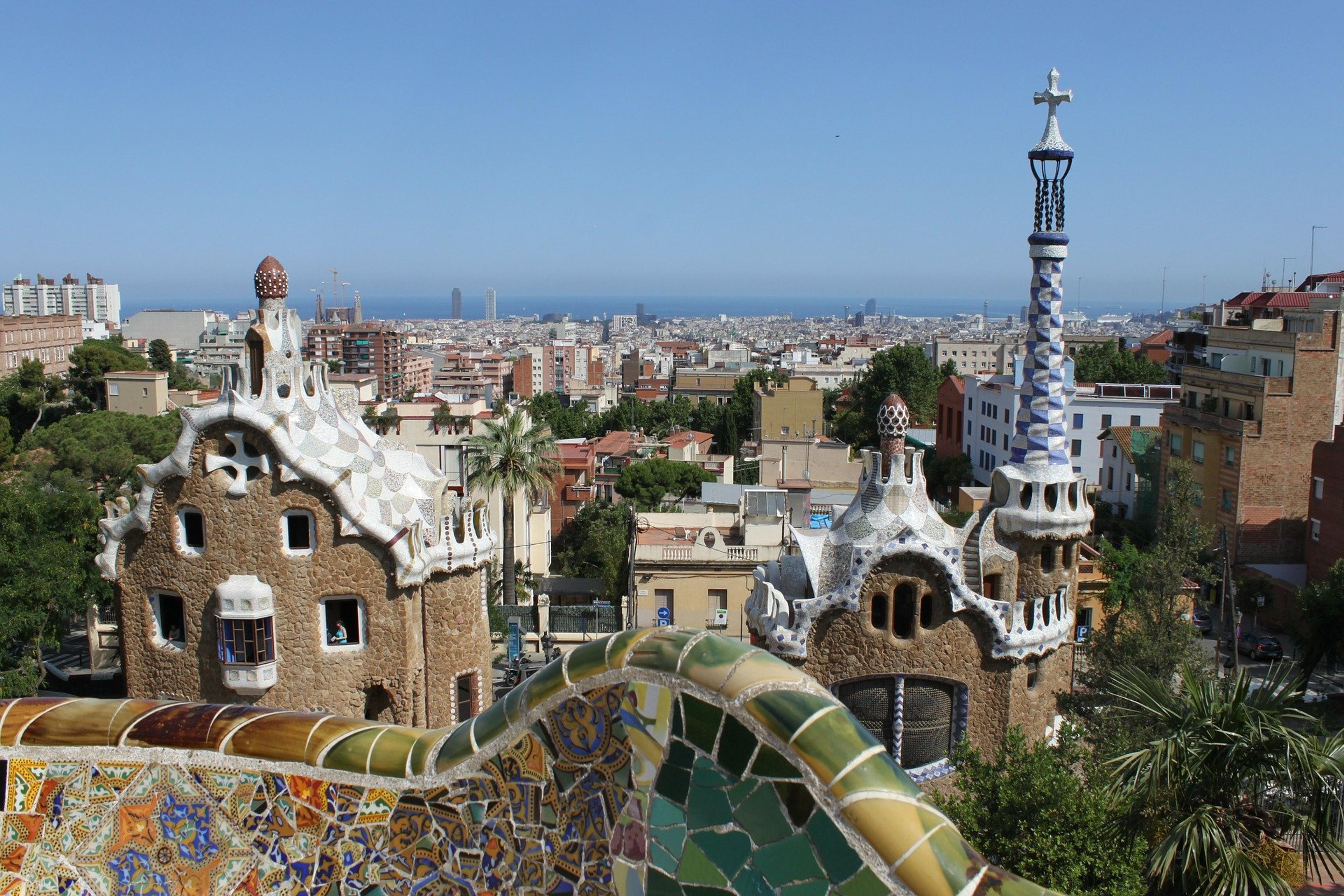 Parque Güell en Barcelona